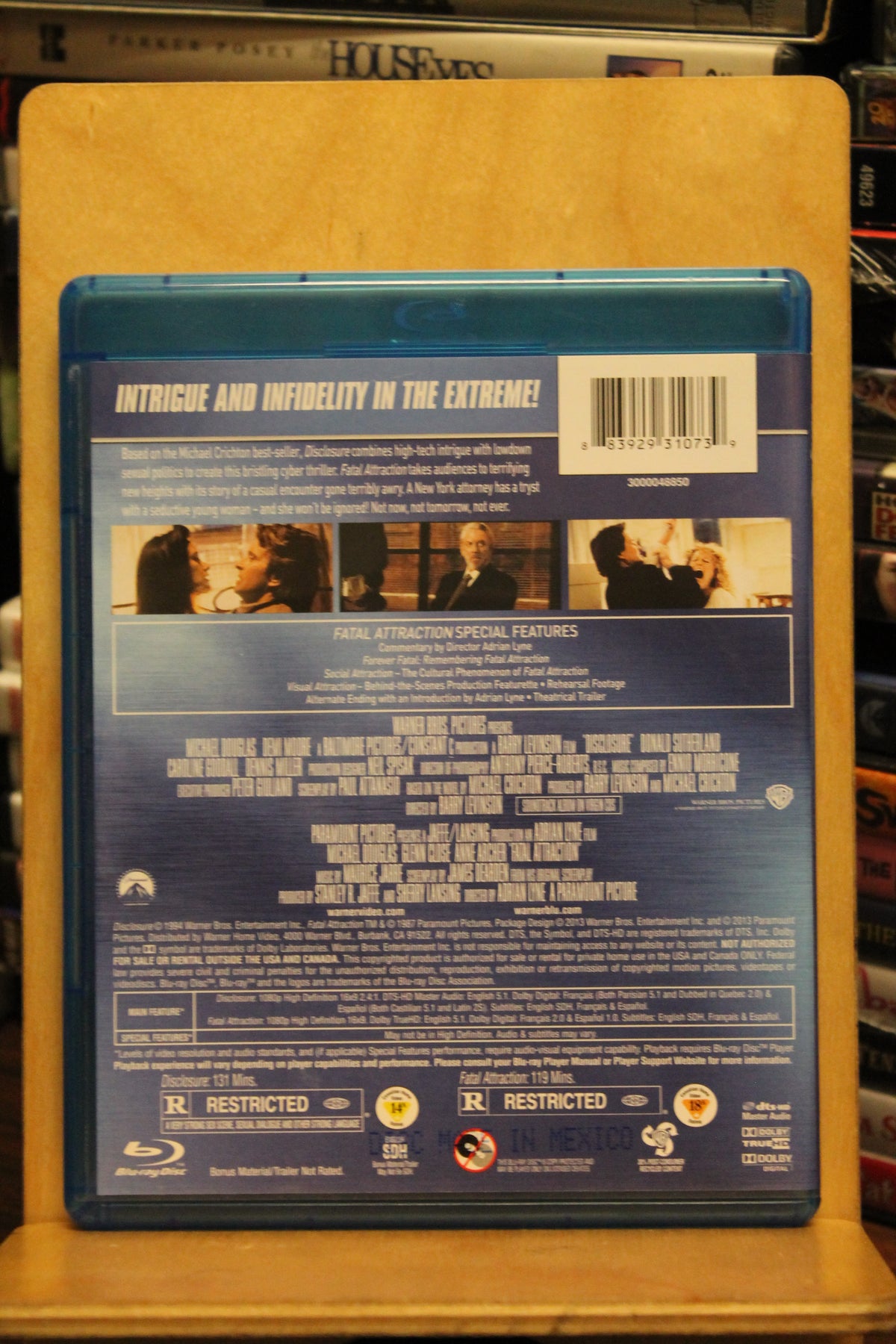 Disclosure Blu-ray