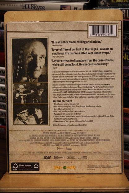 William S. Burroughs: A Man Within DVD