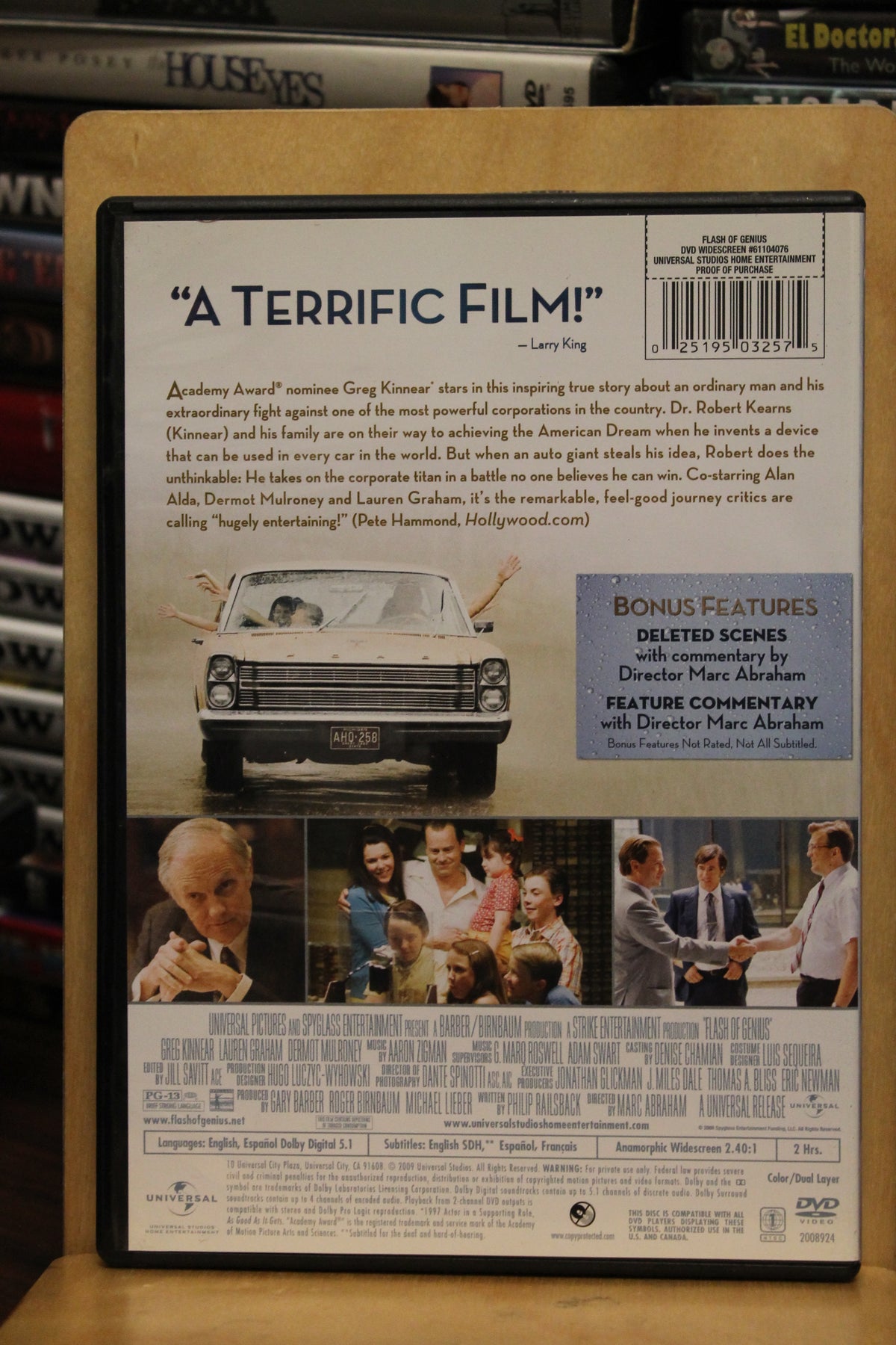 Flash of Genius DVD