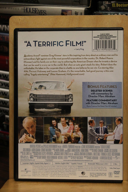 Flash of Genius DVD