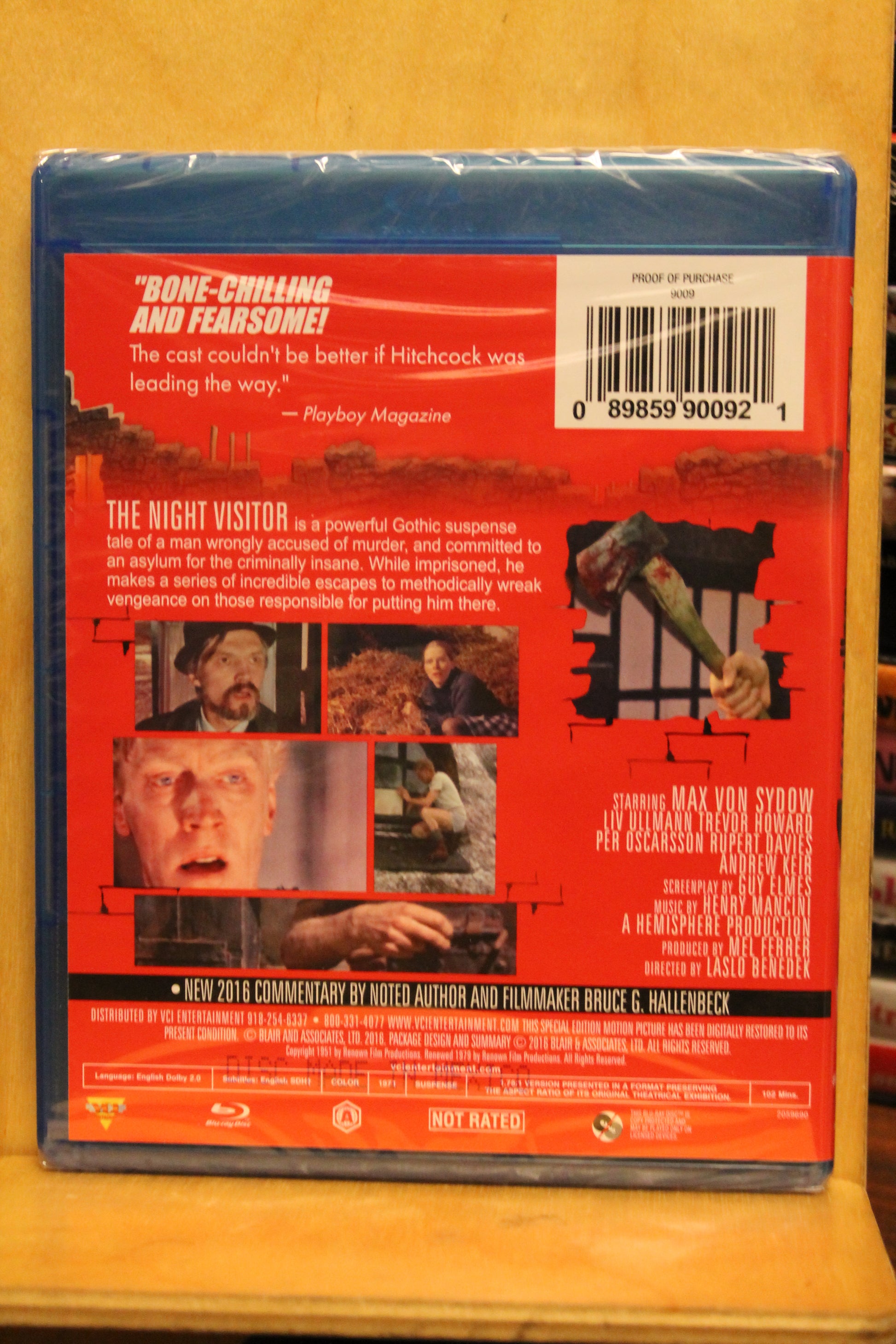 The Night Visitor Blu-ray