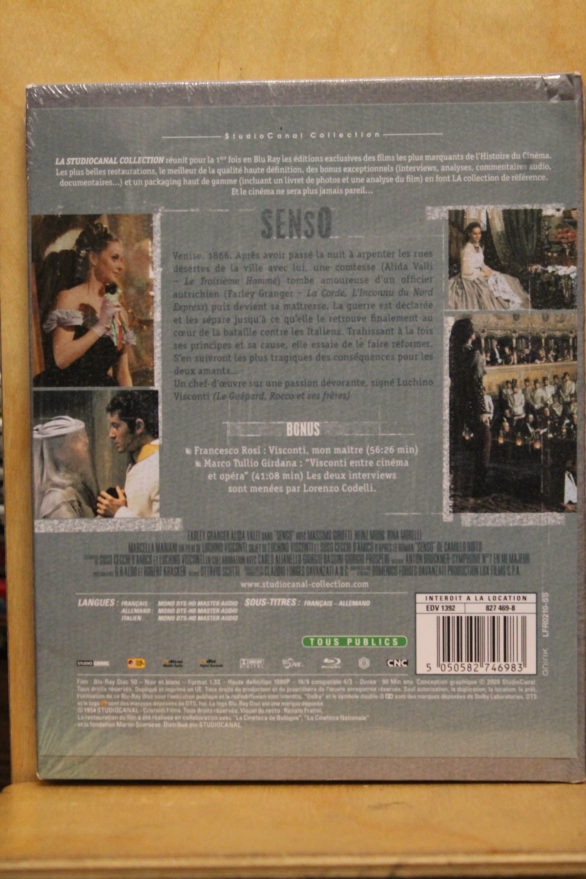 Senso Blu-ray