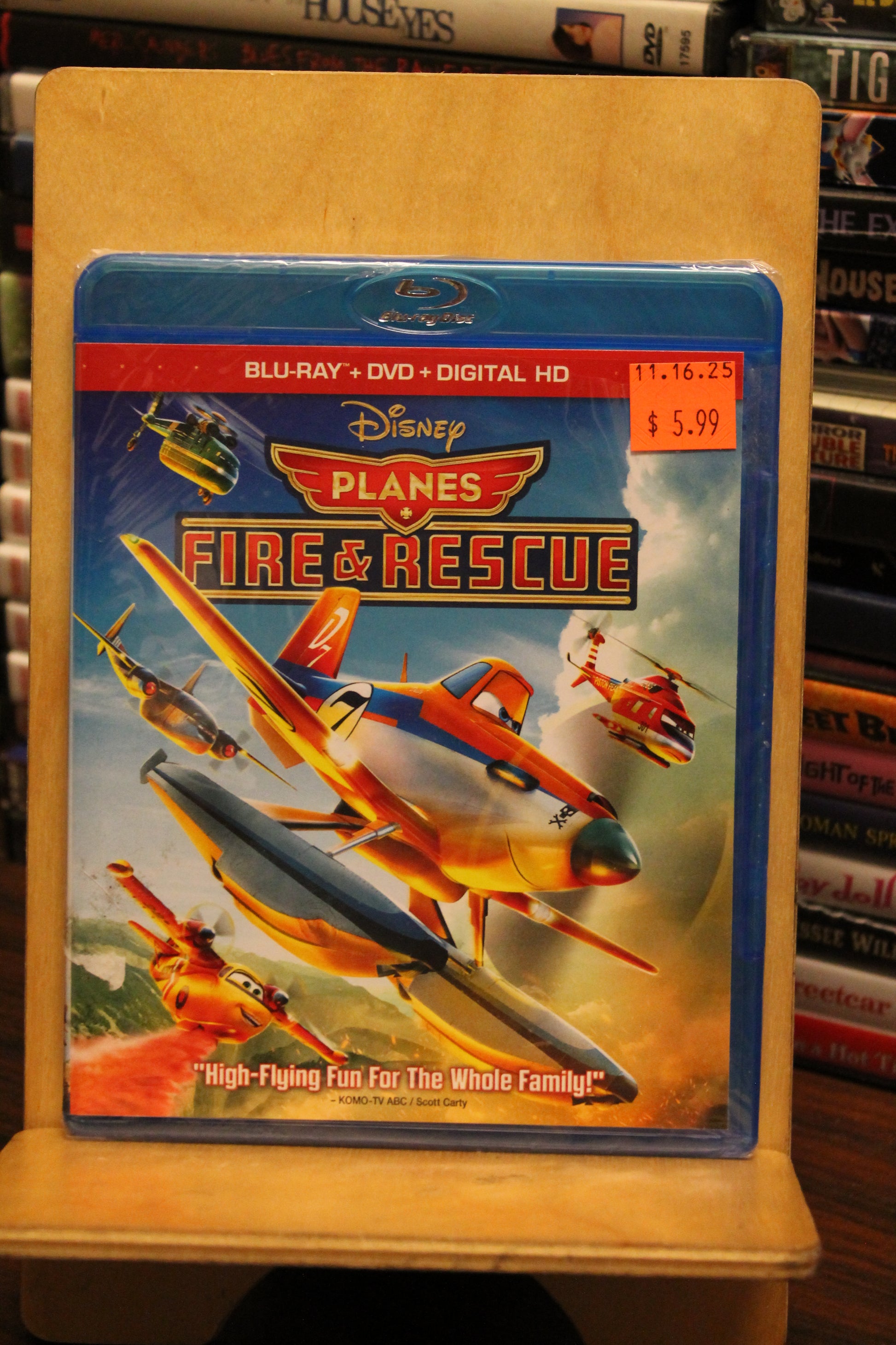 Planes: Fire & Rescue Blu-ray