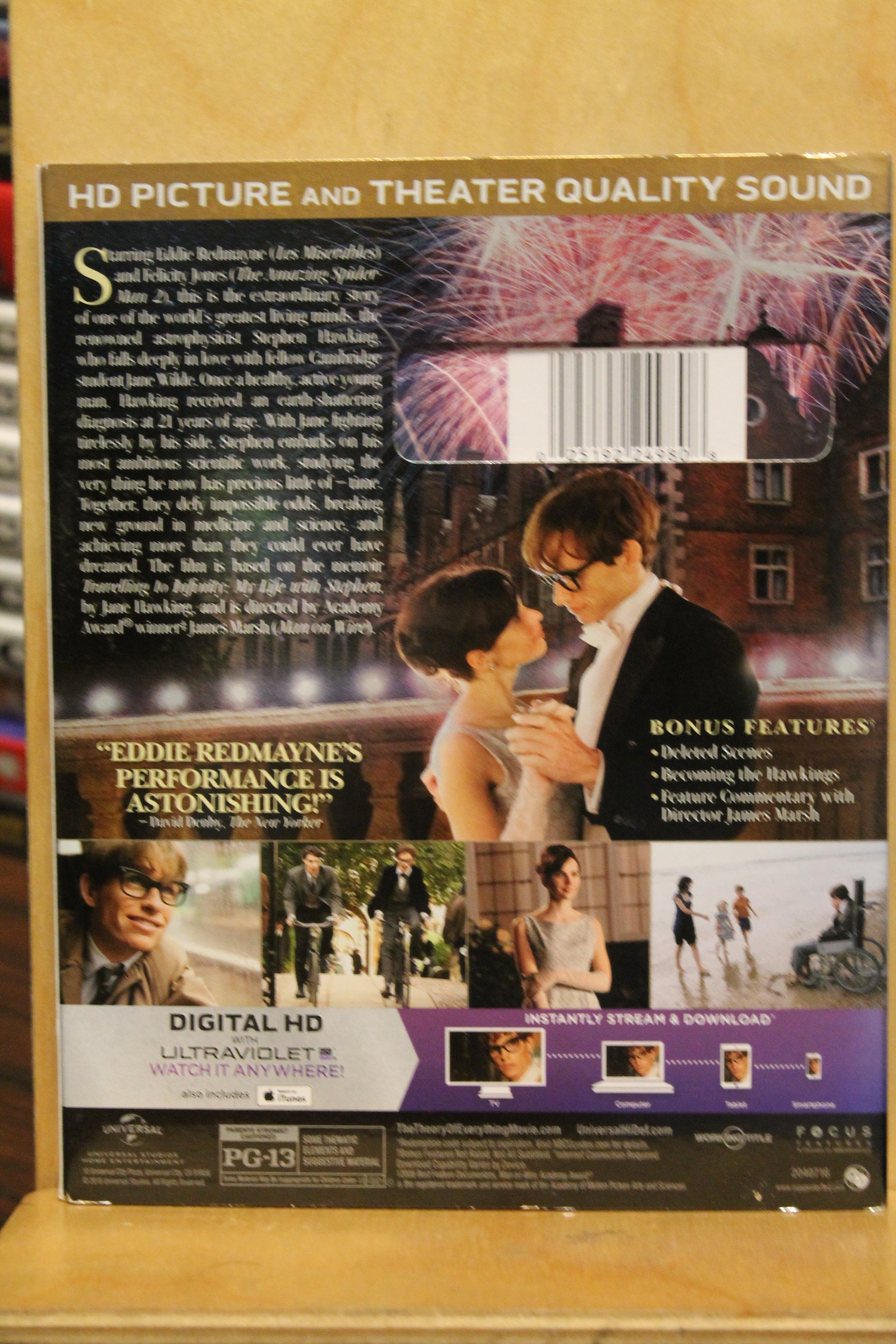 The Theory of Everything Blu-ray