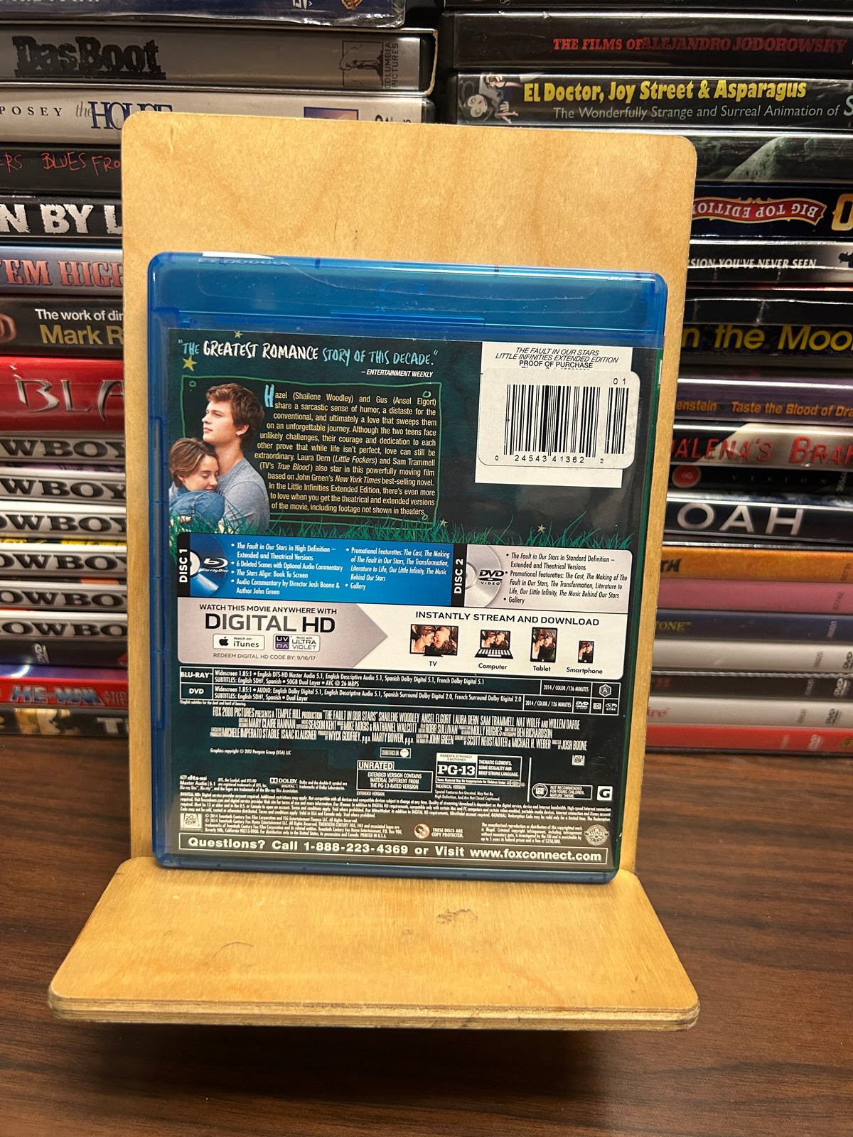 The Fault in Our Stars Blu-ray