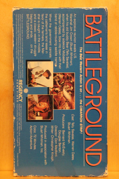 Battleground VHS