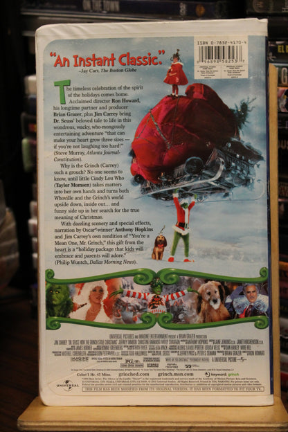 How the Grinch Stole Christmas VHS