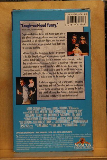 Undercover Blues VHS