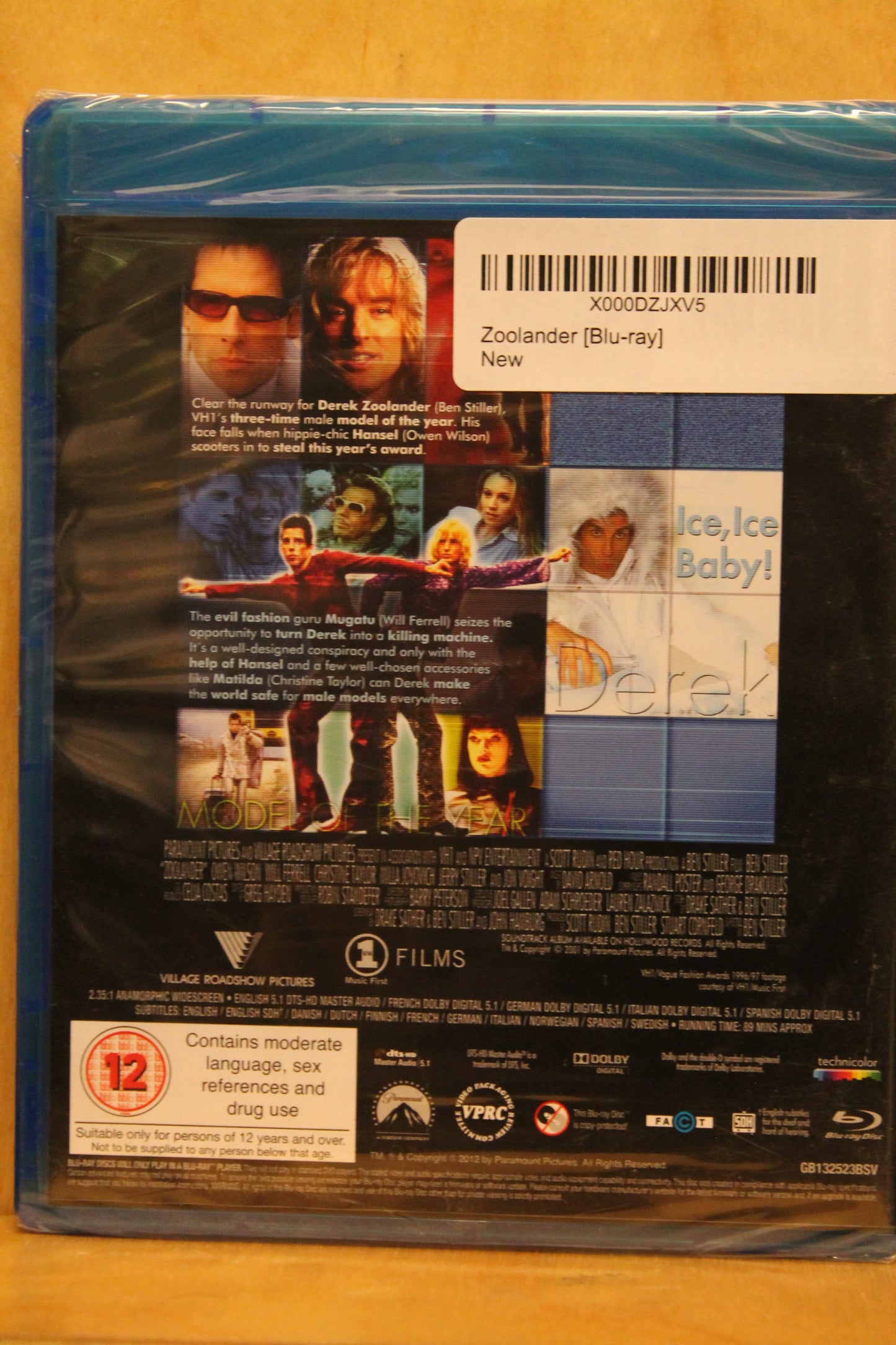 Zoolander Blu-ray