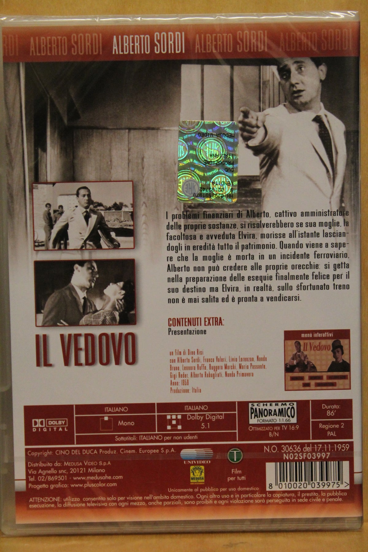 The Widower DVD