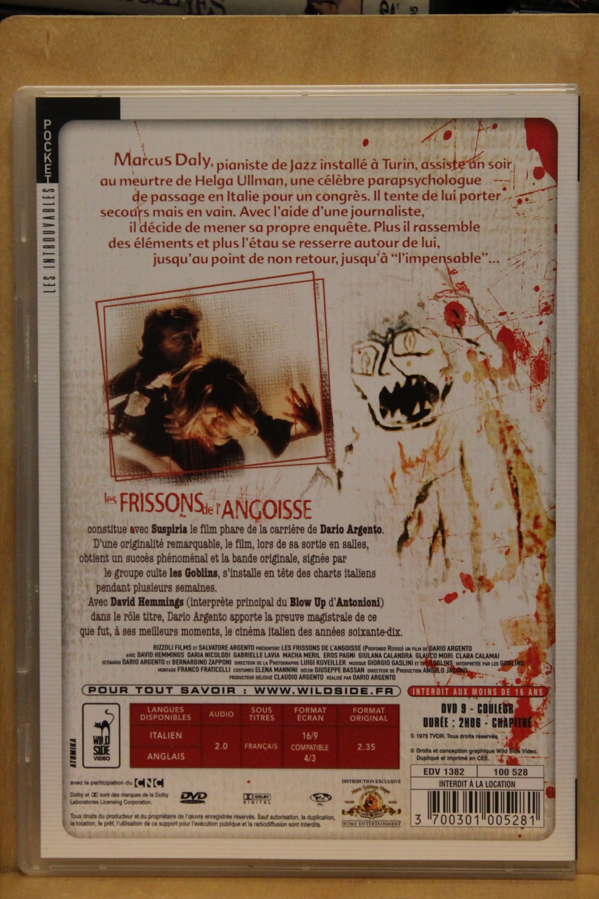 Deep Red DVD