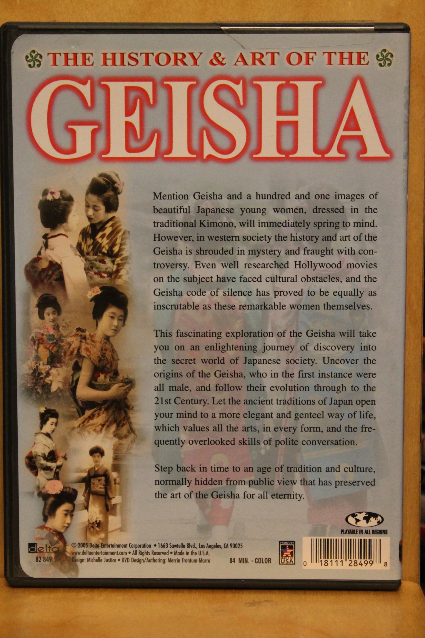 The History & Art of the Geisha DVD