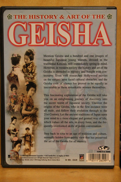 The History & Art of the Geisha DVD