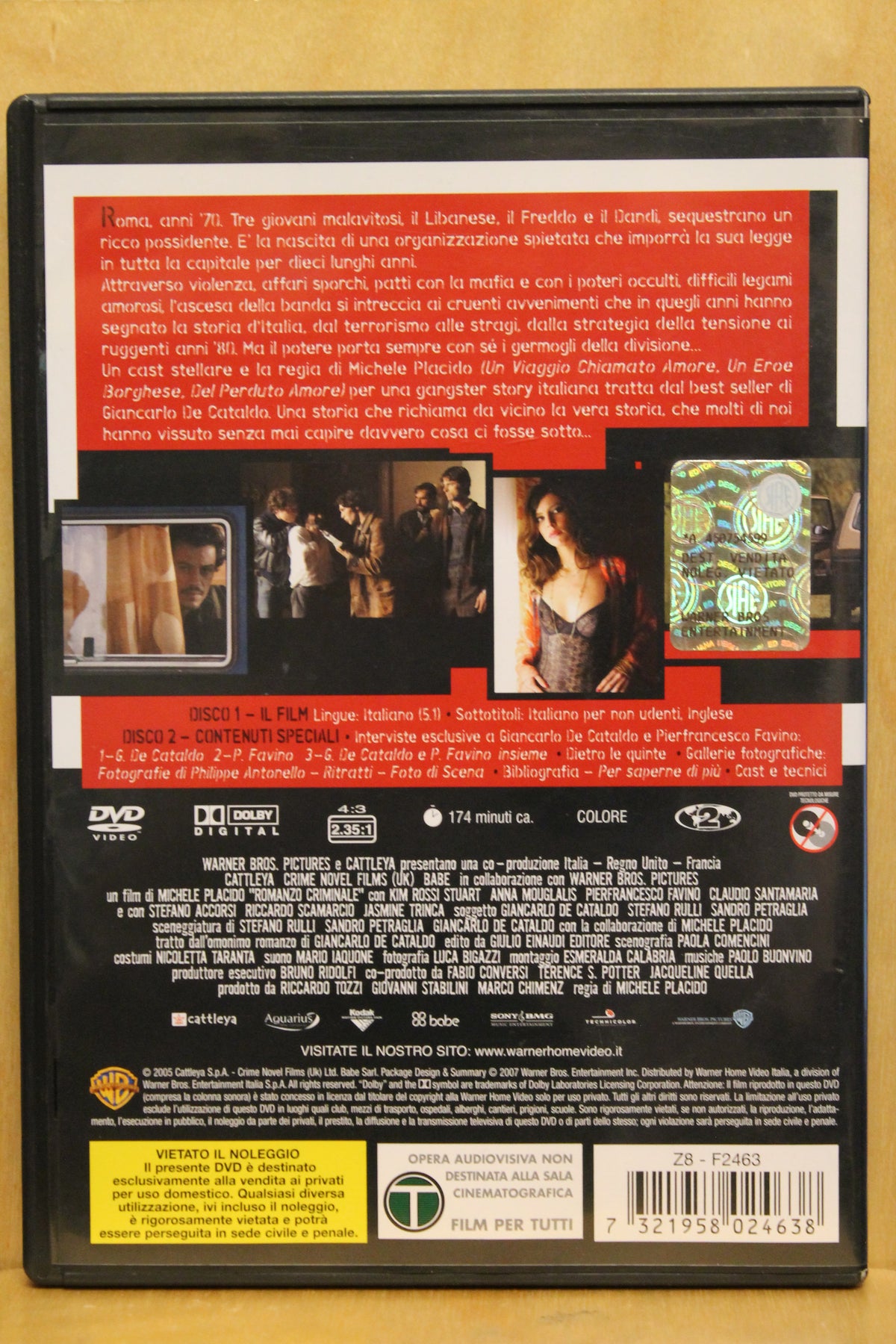 Romanzo Criminale DVD