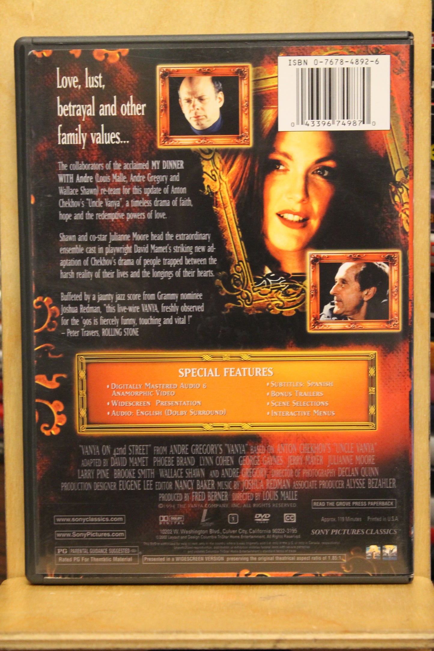 Vanya on 42nd Street DVD