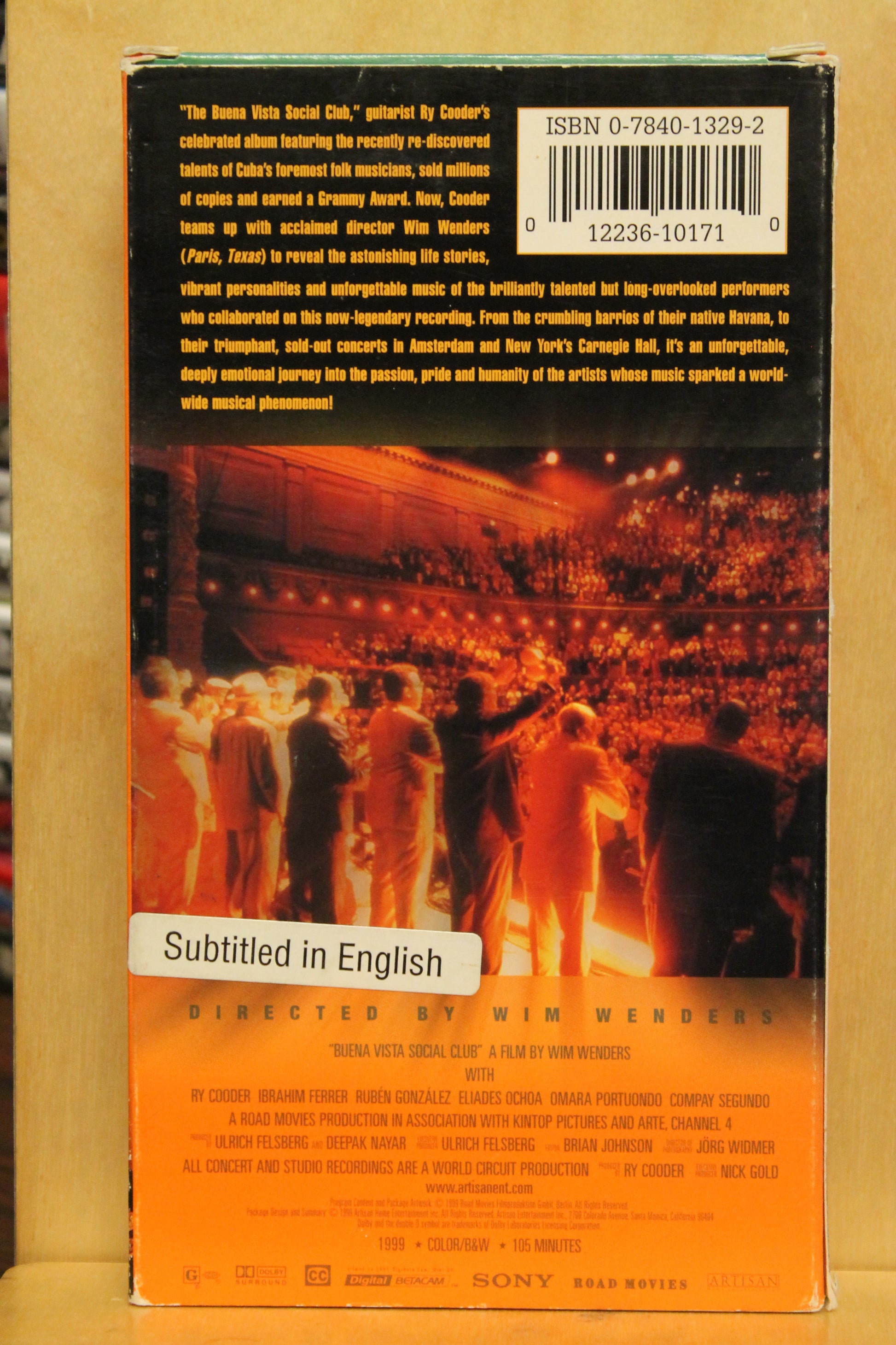 Buena Vista Social Club VHS