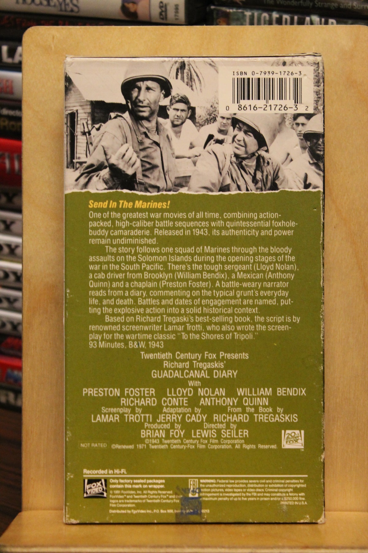 Guadalcanal Diary VHS
