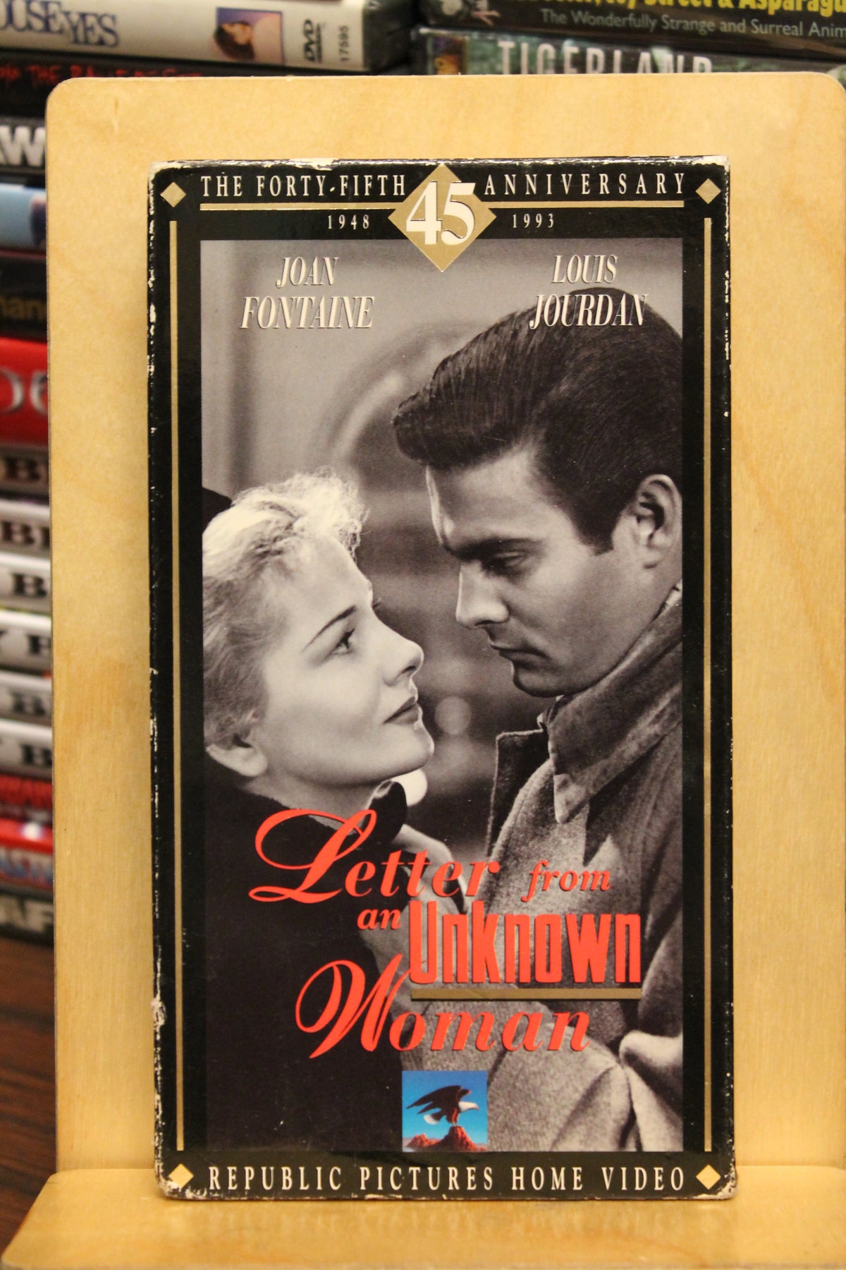 Letter from an Unknown Woman VHS