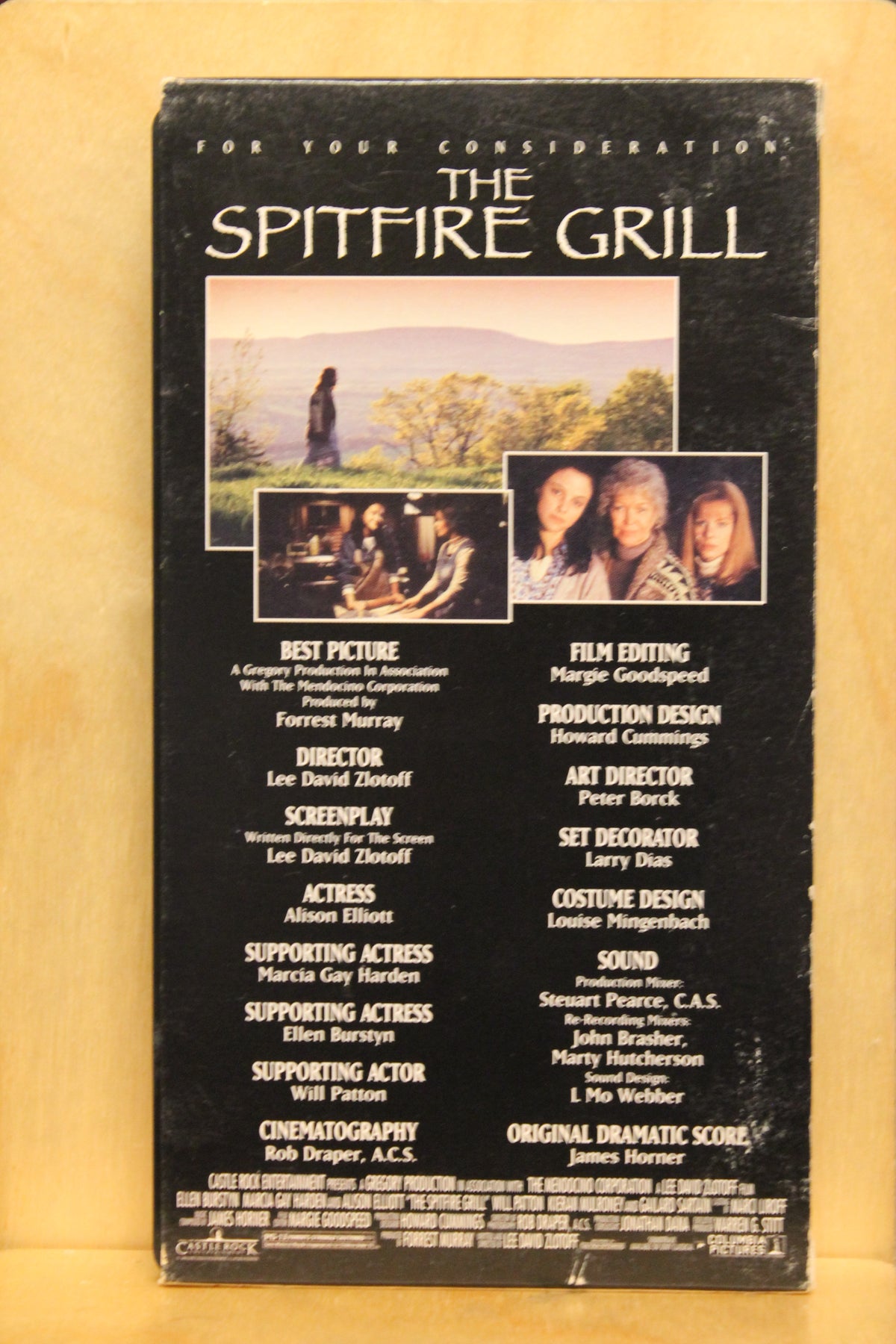 The Spitfire Grill VHS