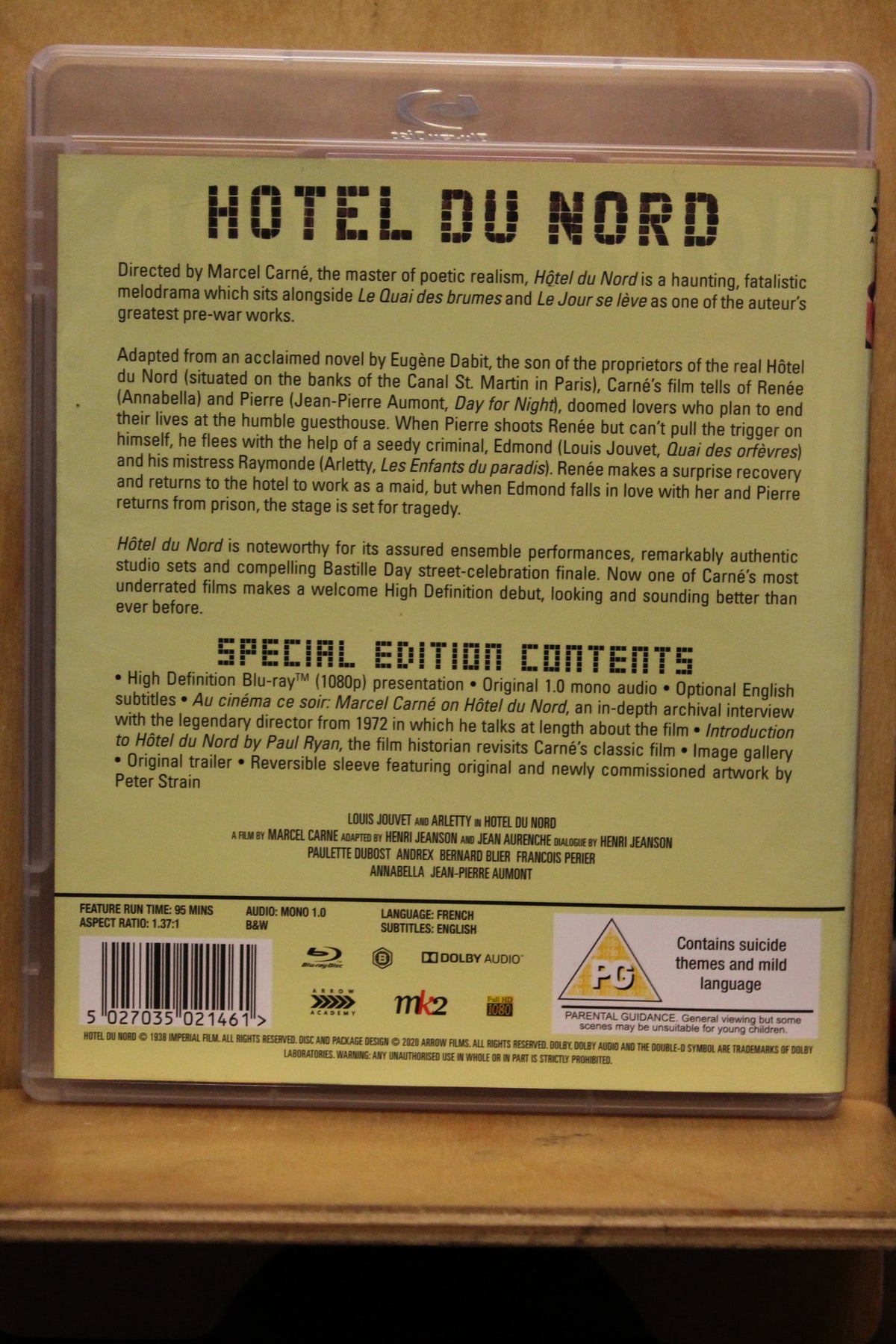 Hôtel du Nord Blu-ray