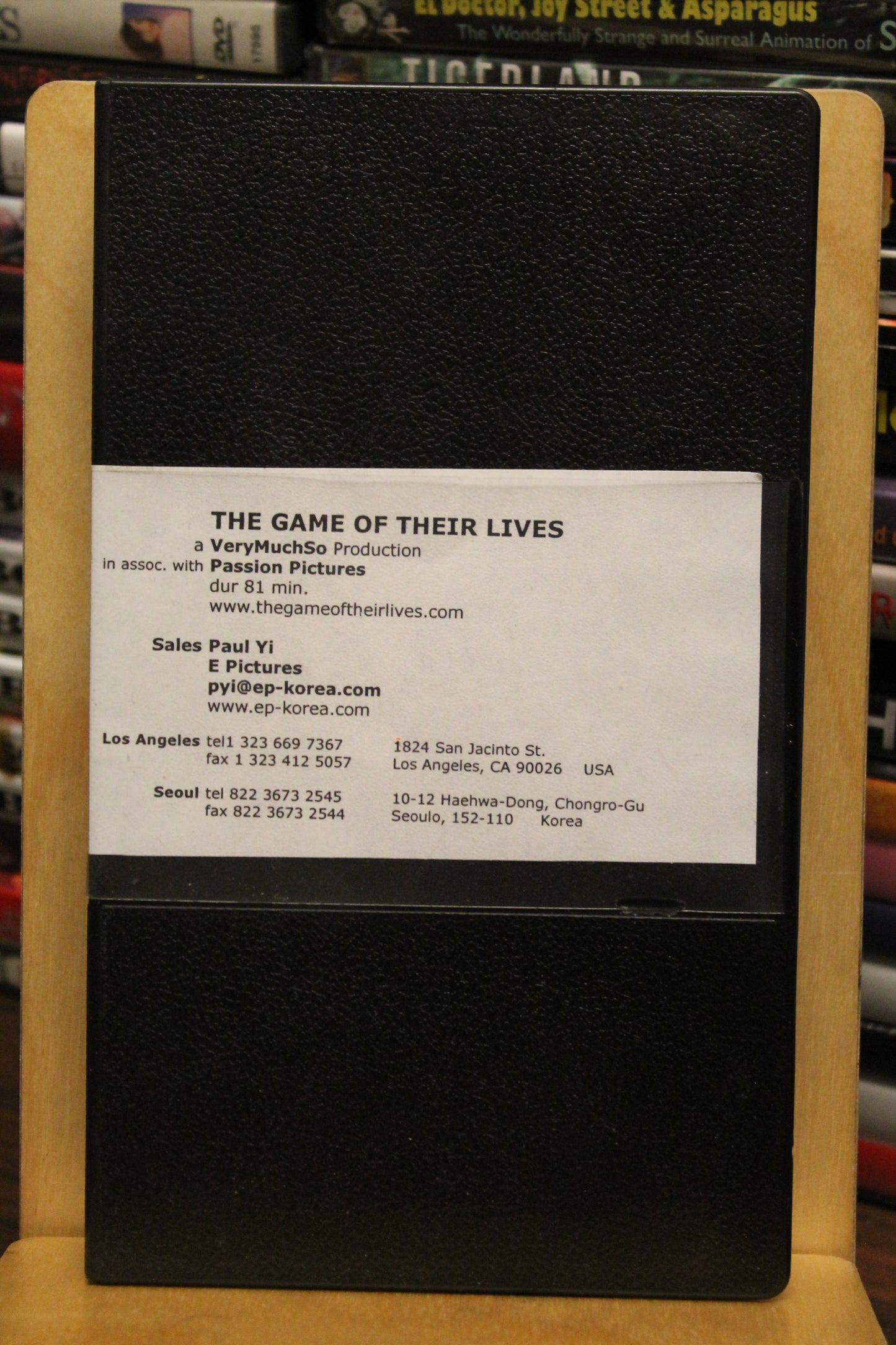 The Game of Their Lives VHS