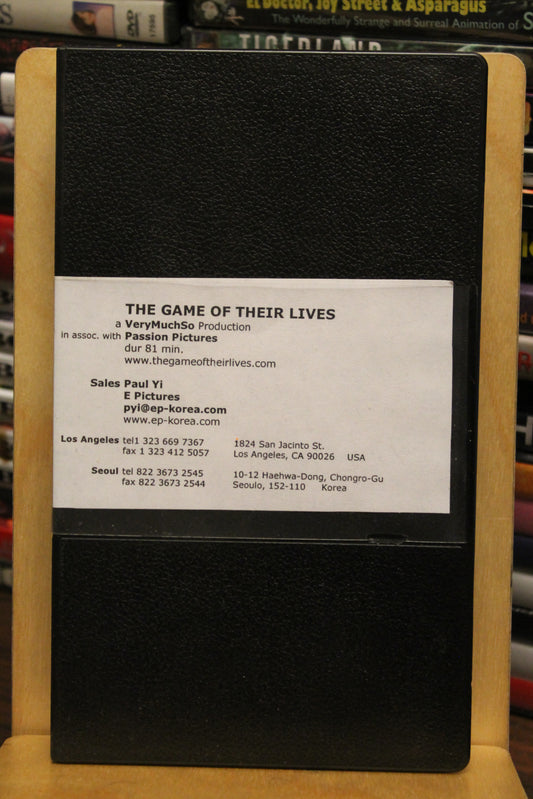 The Game of Their Lives VHS