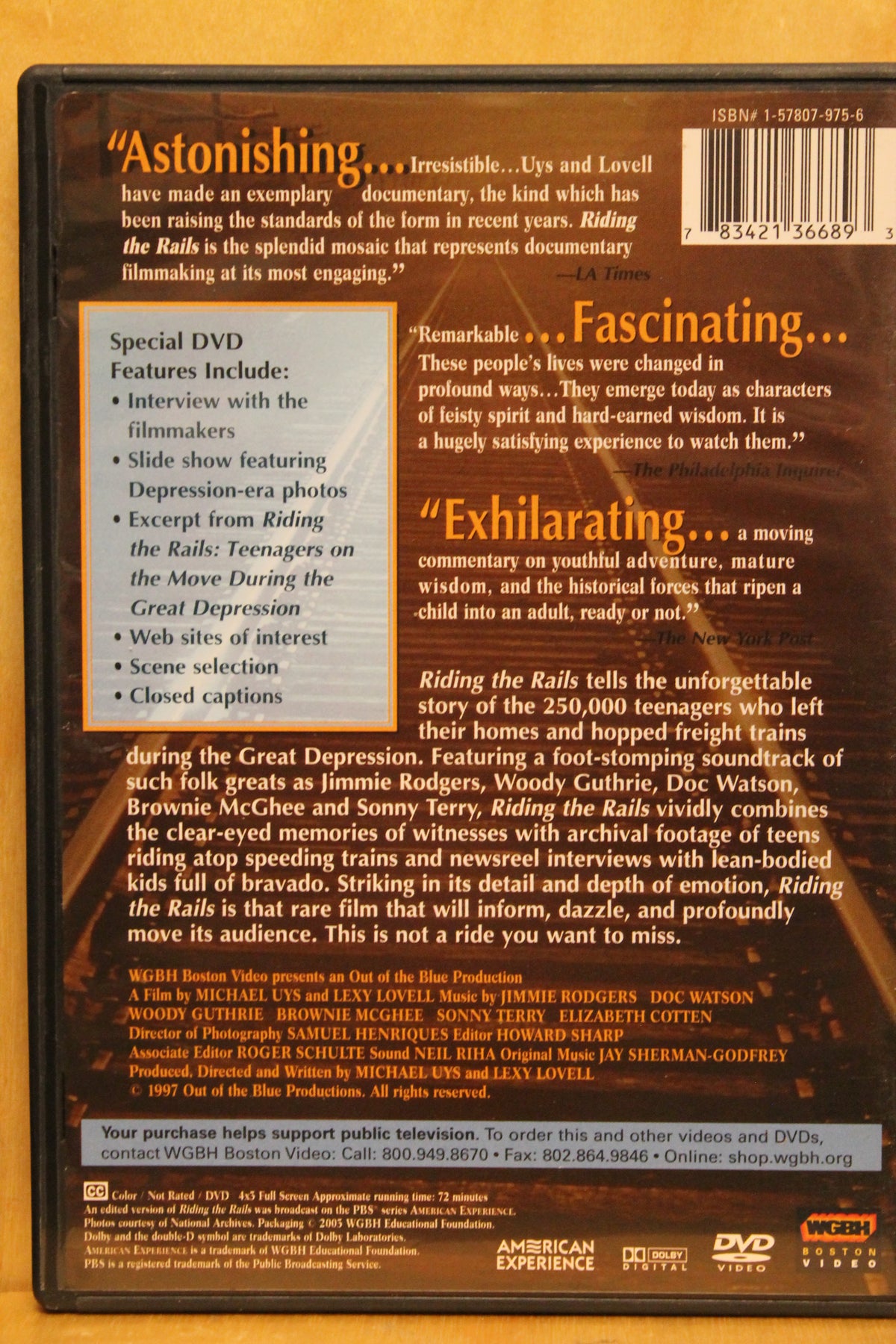 Riding the Rails DVD