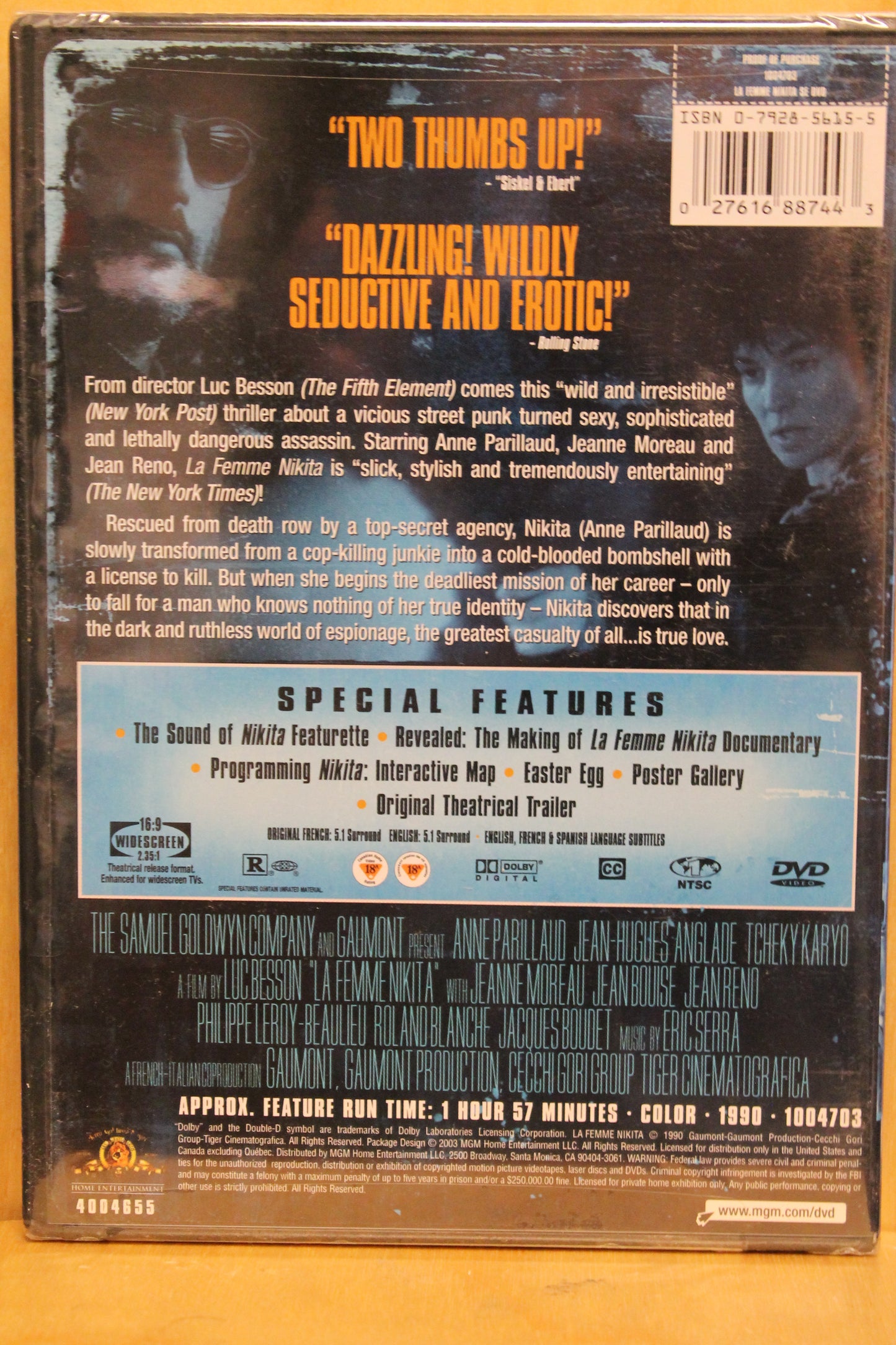 Nikita DVD