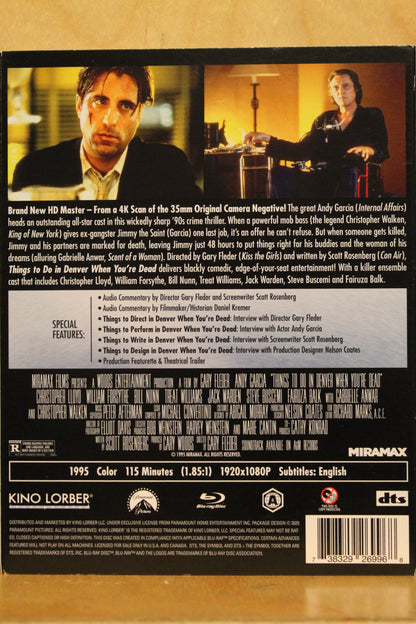 Things to Do in Denver When You're Dead Blu-ray
