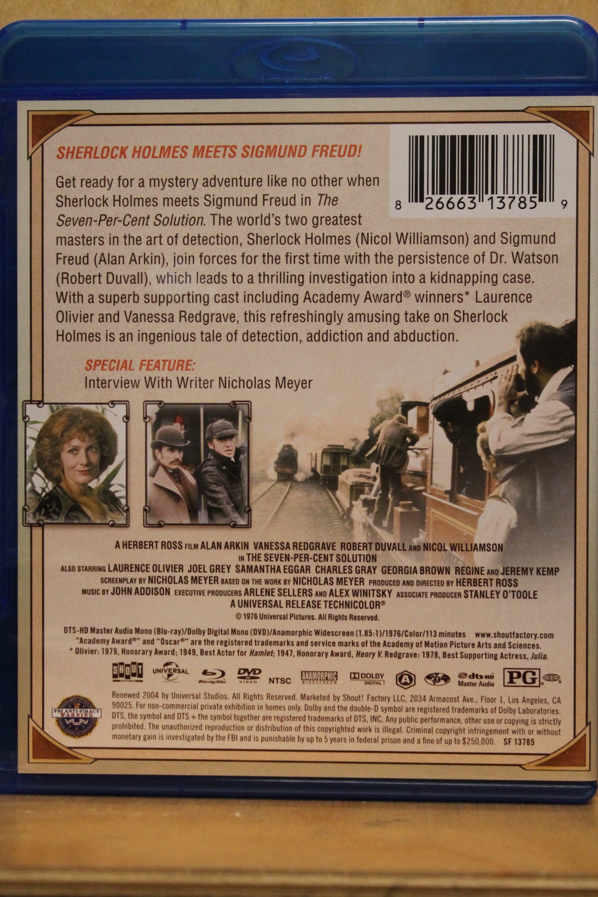 The Seven-Per-Cent Solution Blu-ray