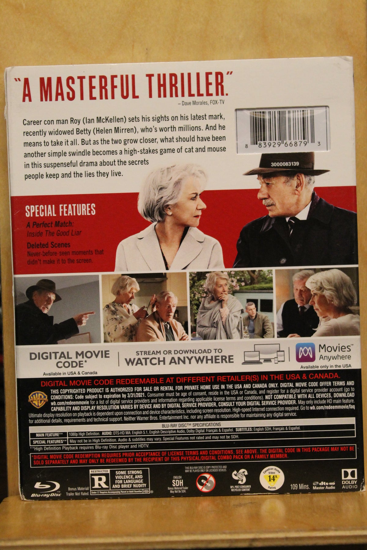 The Good Liar Blu-ray