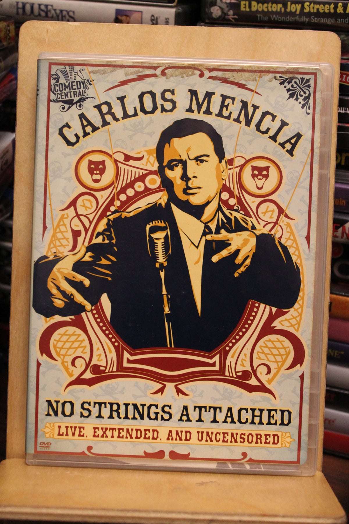 Carlos Mencia: No Strings Attached DVD