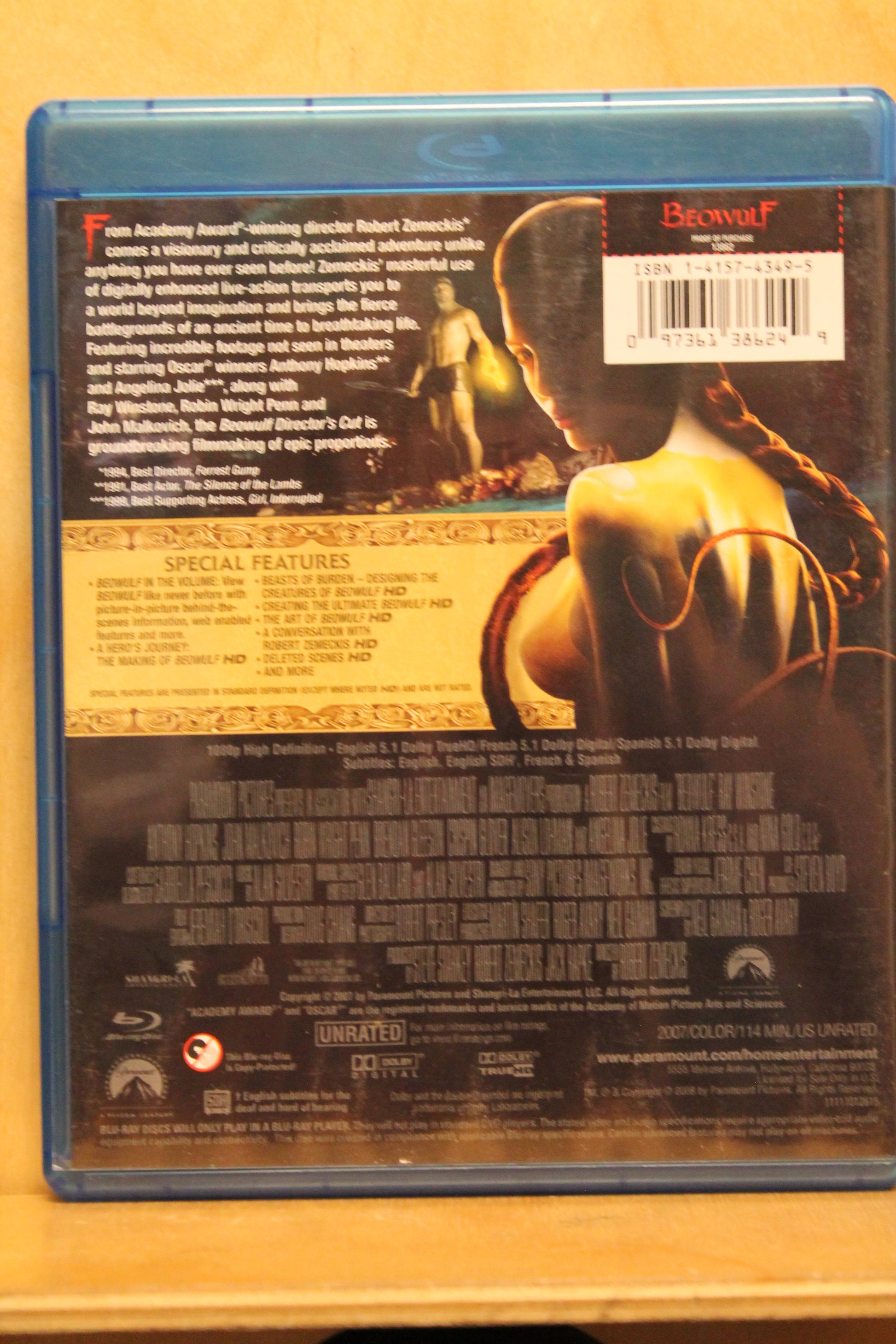 Beowulf Blu-ray