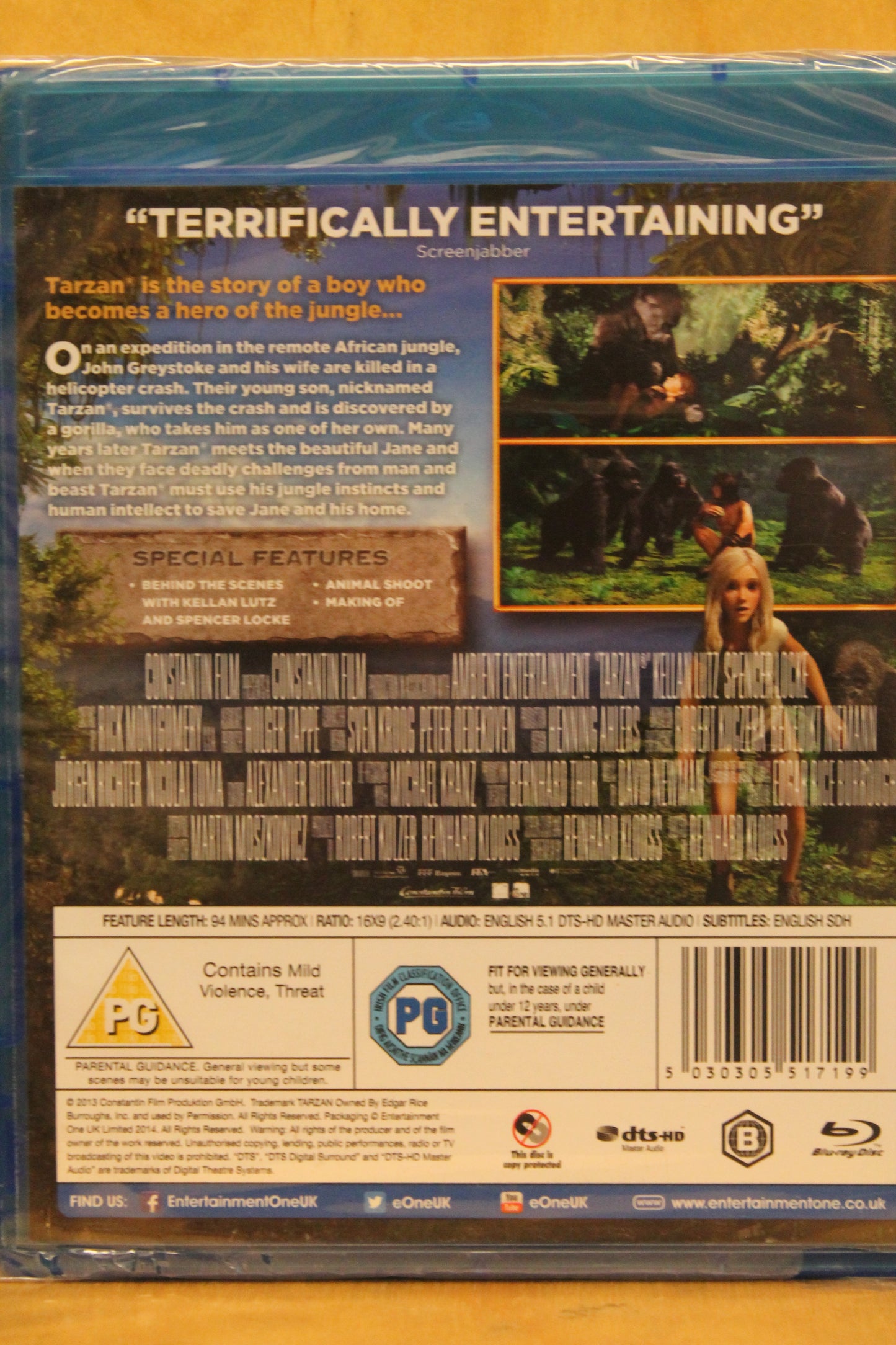 Tarzan: The Legend Lives Blu-ray