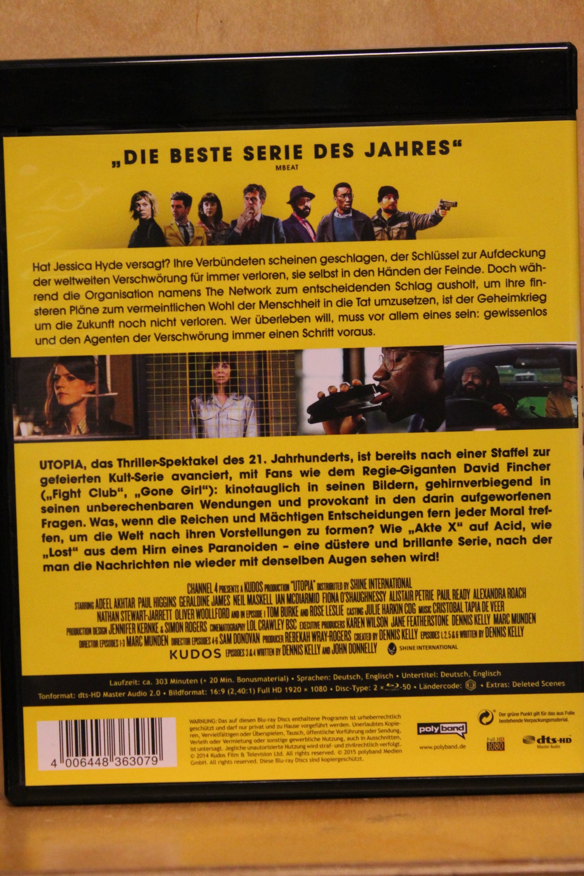 Utopia Staffel 2 Blu-ray
