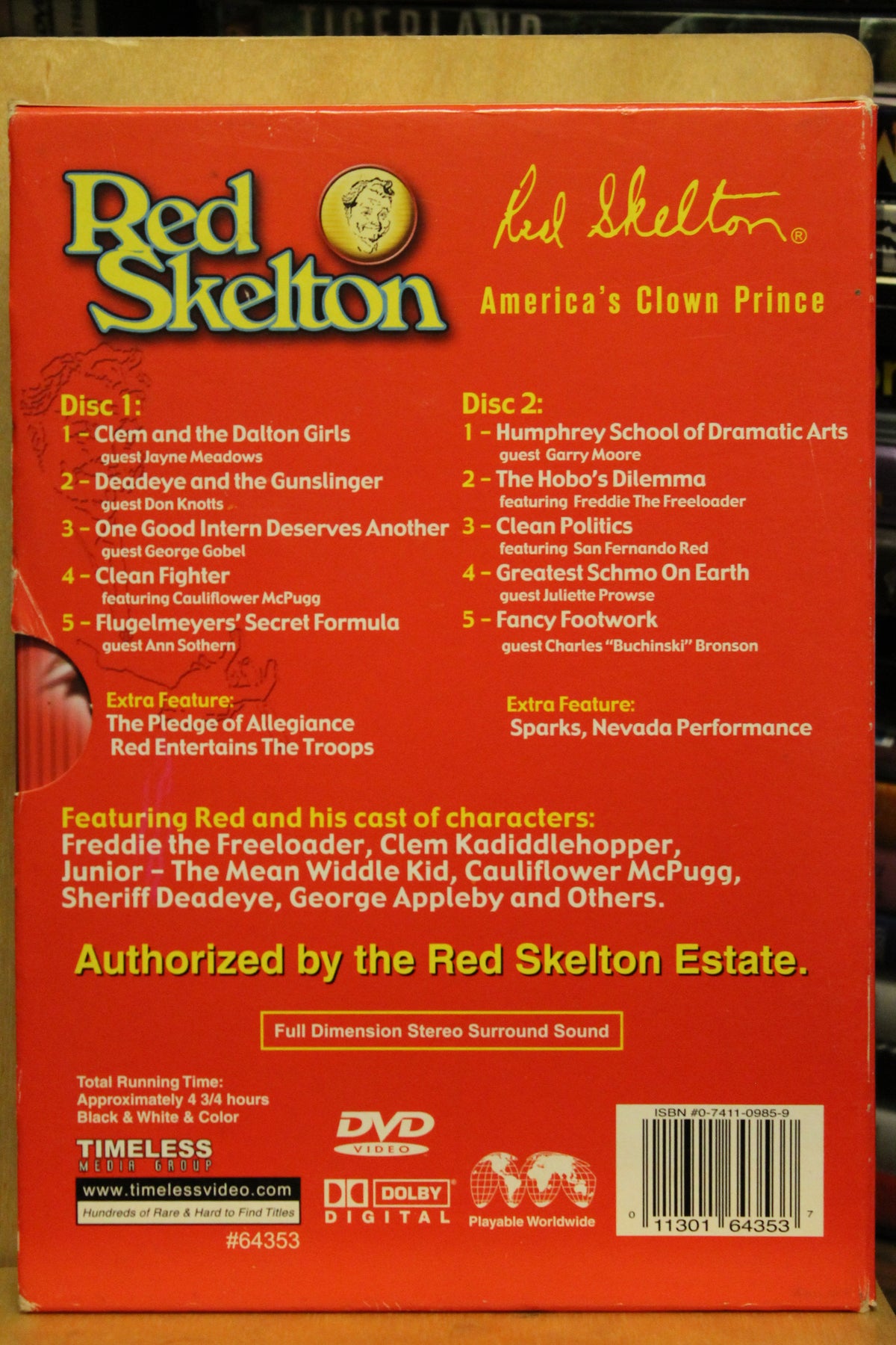 Red Skelton: America's Clown Prince DVD
