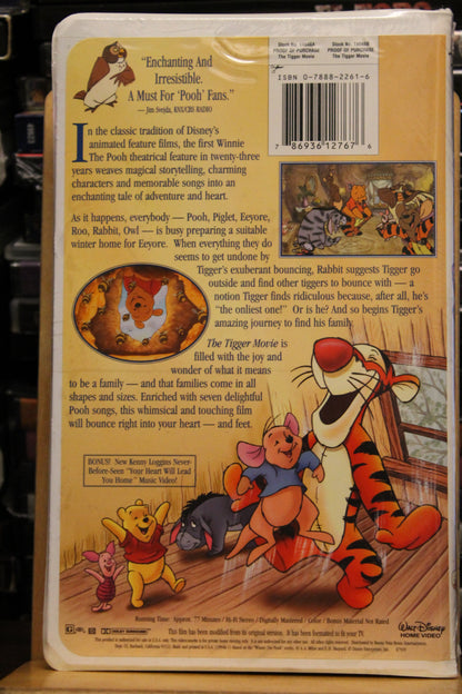 The Tigger Movie VHS
