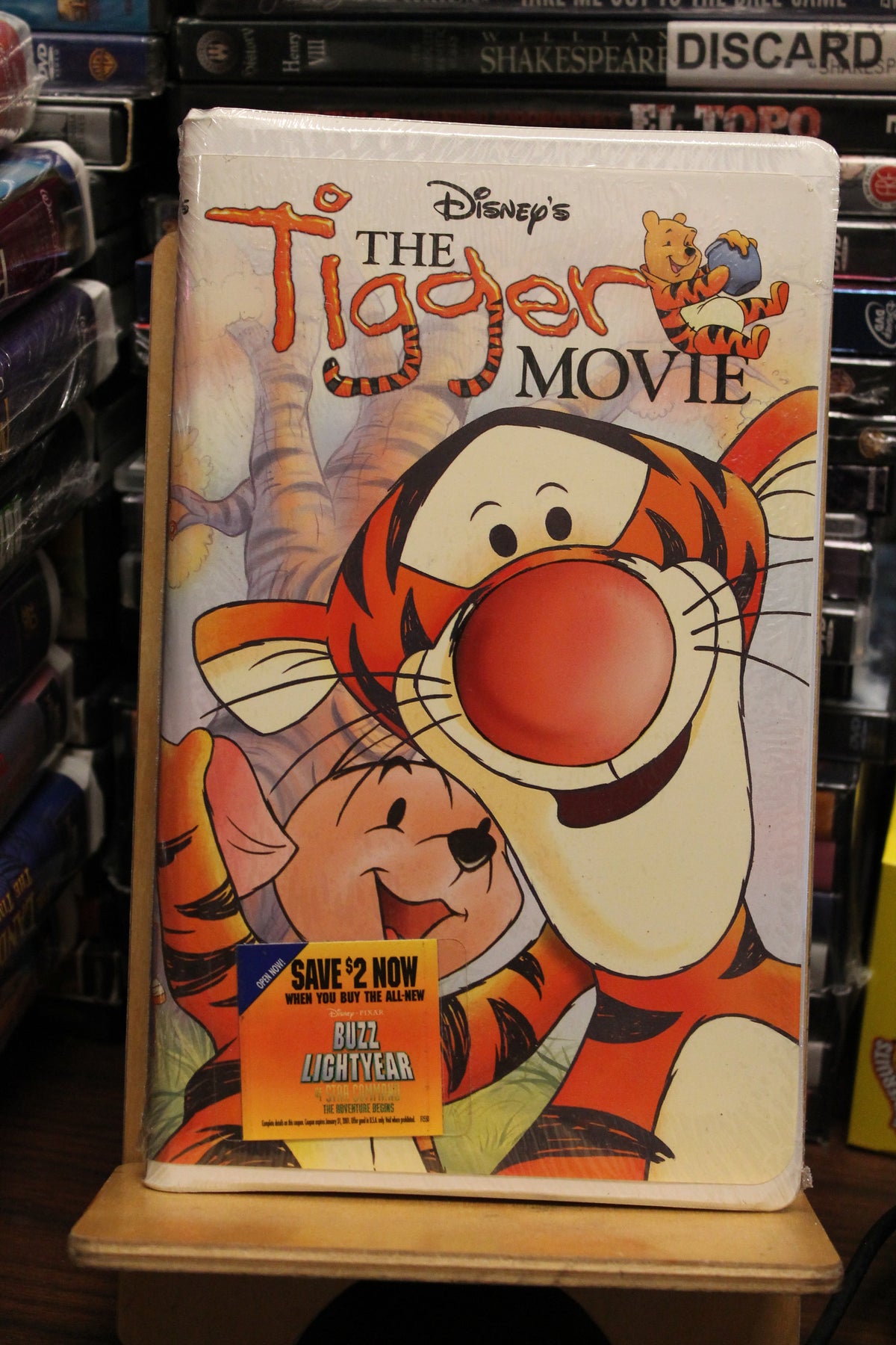 The Tigger Movie VHS