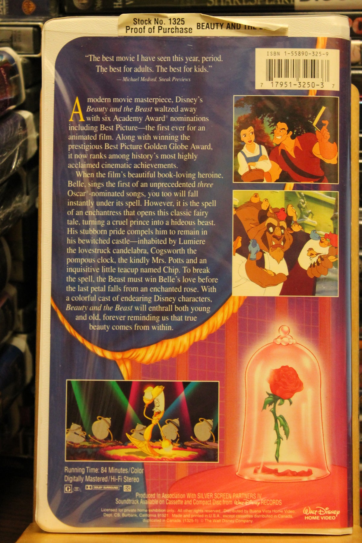 Beauty and the Beast VHS