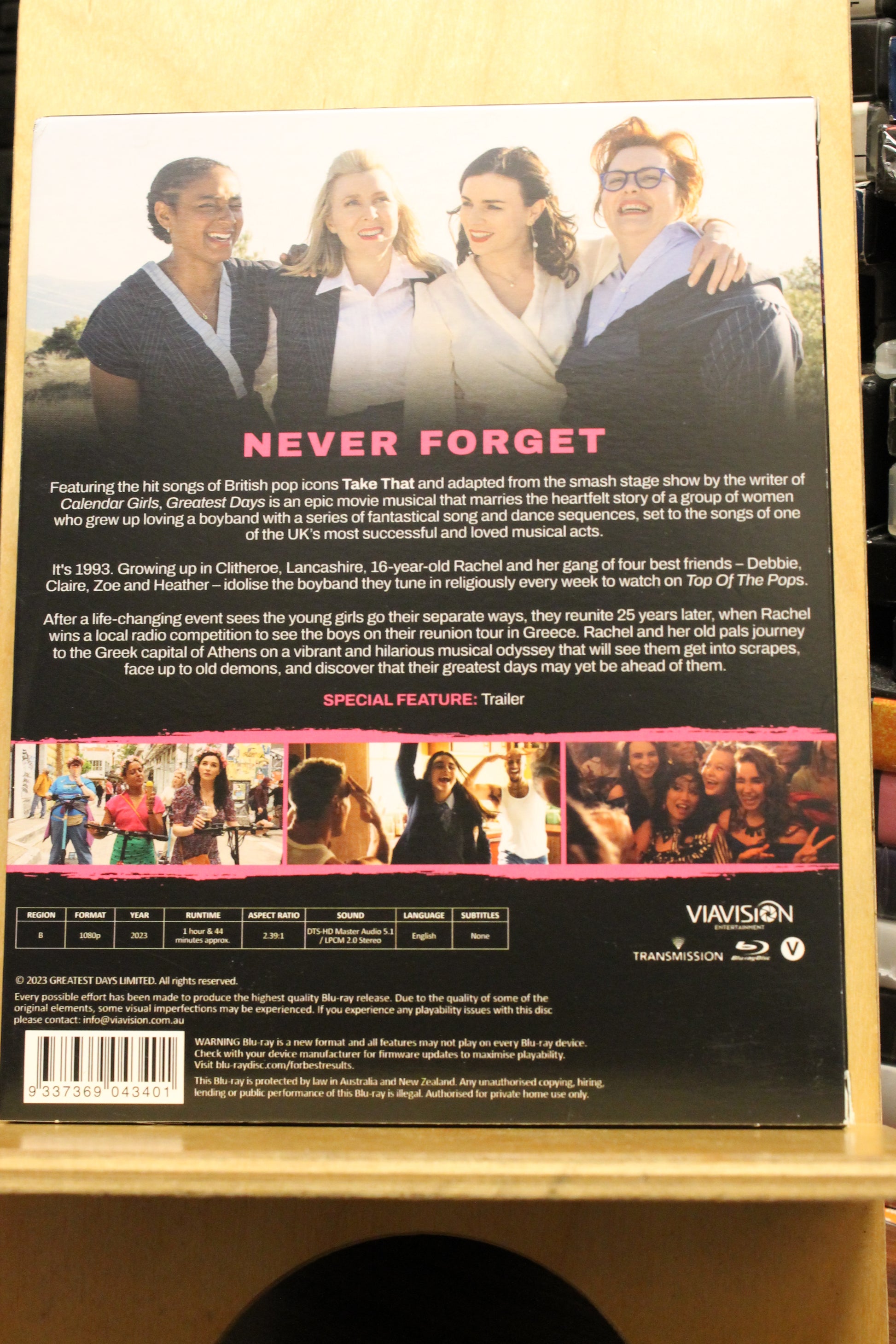 Greatest Days Blu-ray