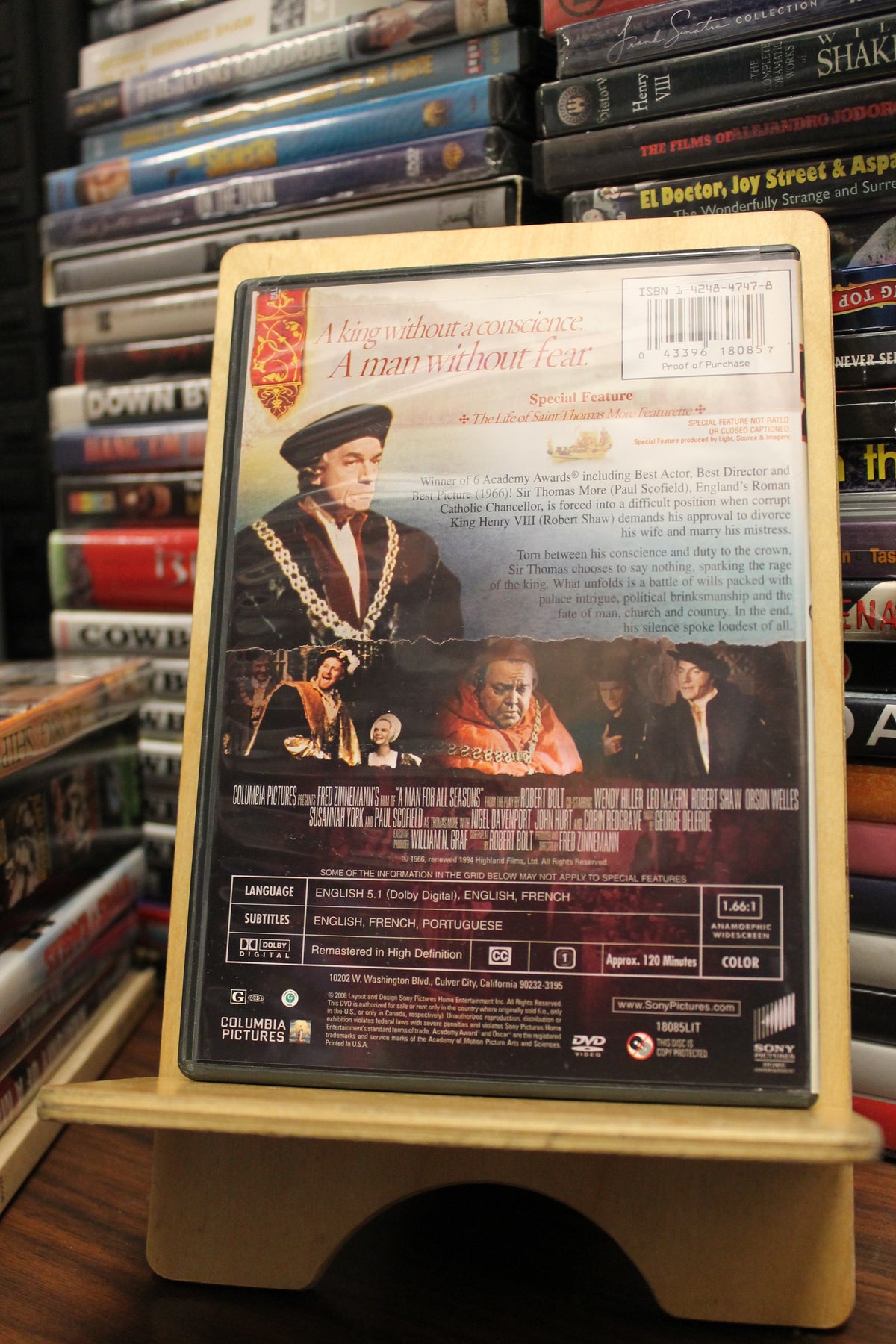 A Man for All Seasons DVD