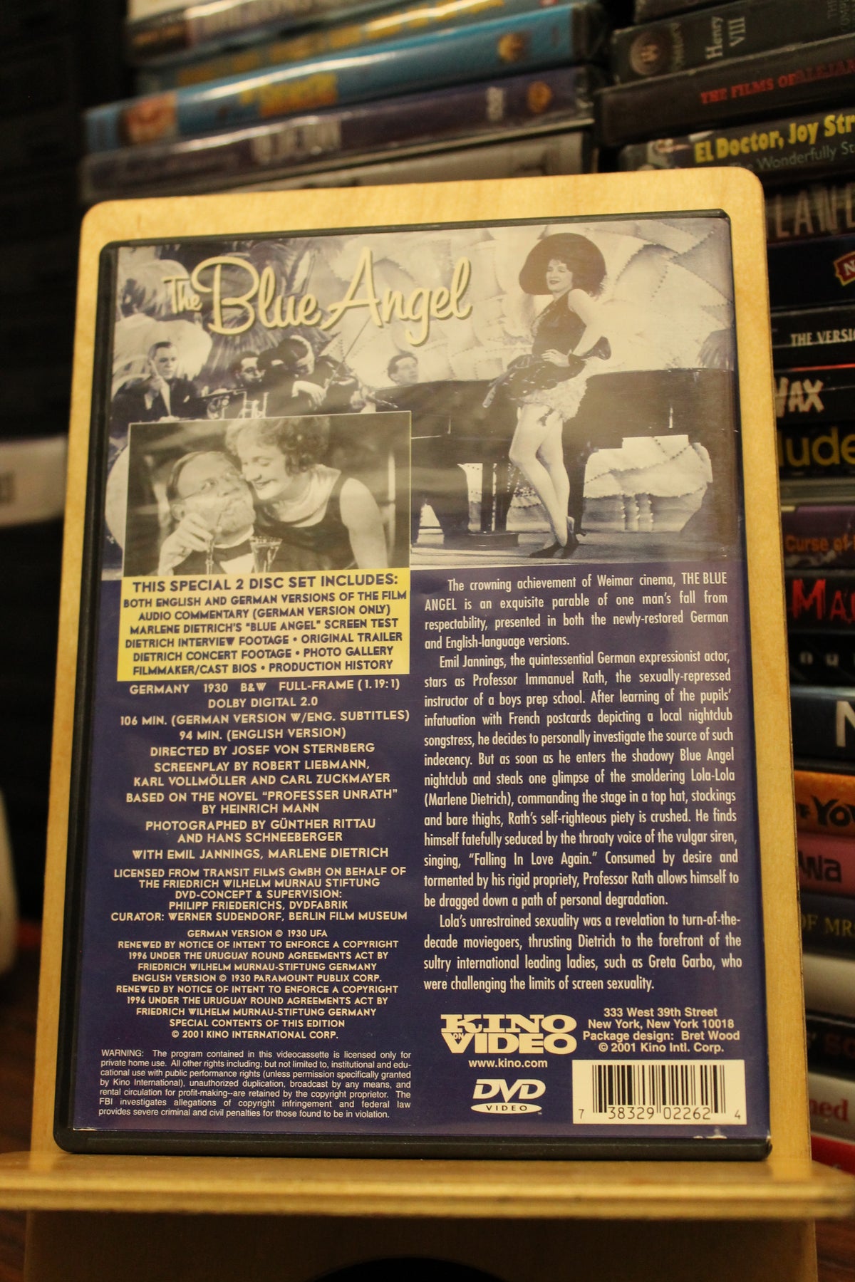 The Blue Angel DVD