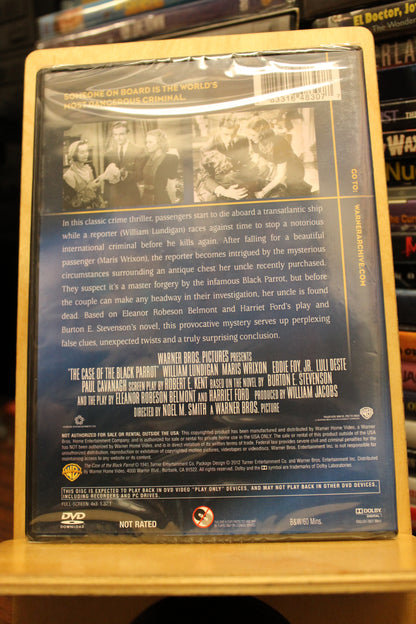 The Case of the Black Parrot DVD