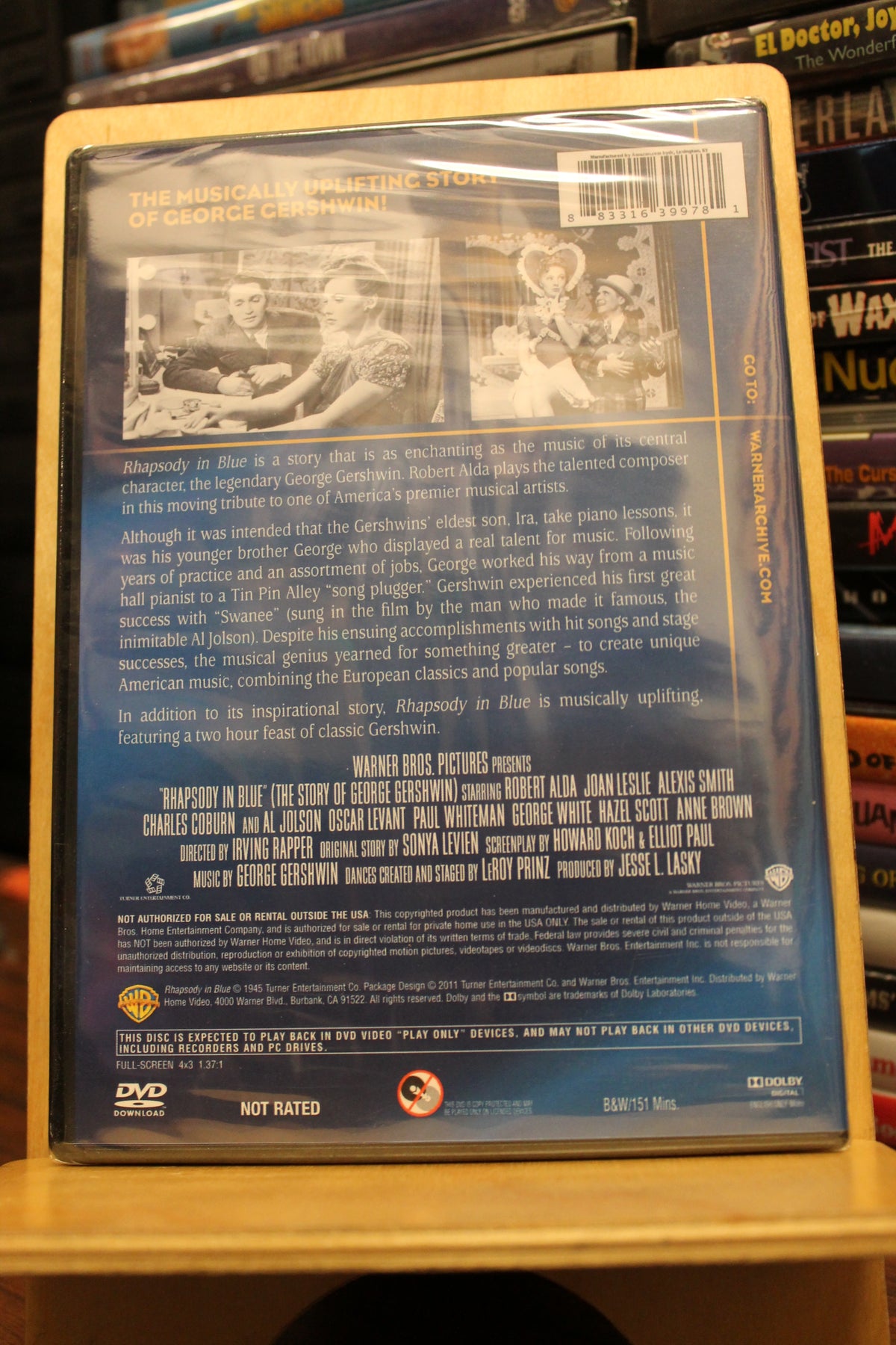 Rhapsody in Blue DVD