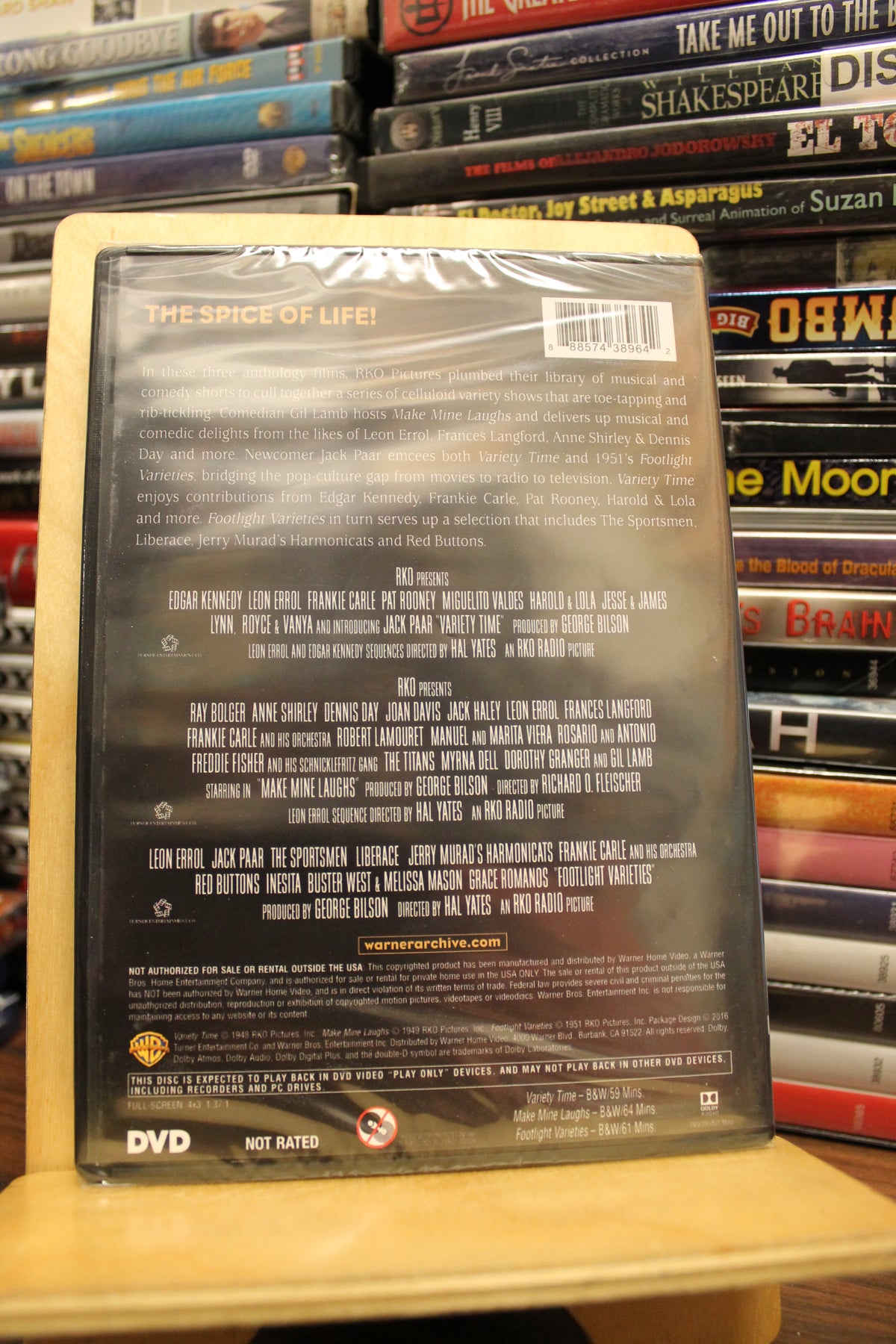 RKO Varieties Triple Feature DVD