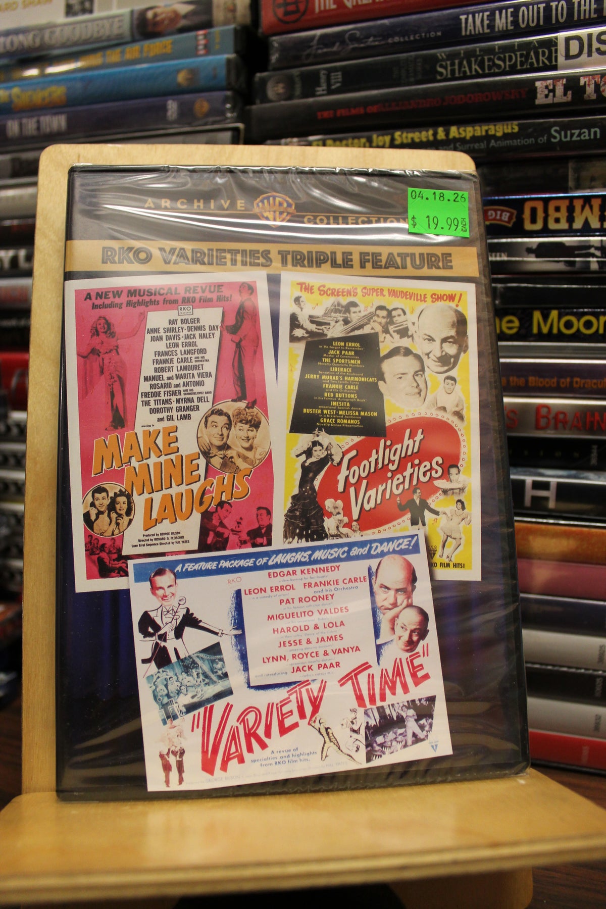 RKO Varieties Triple Feature DVD