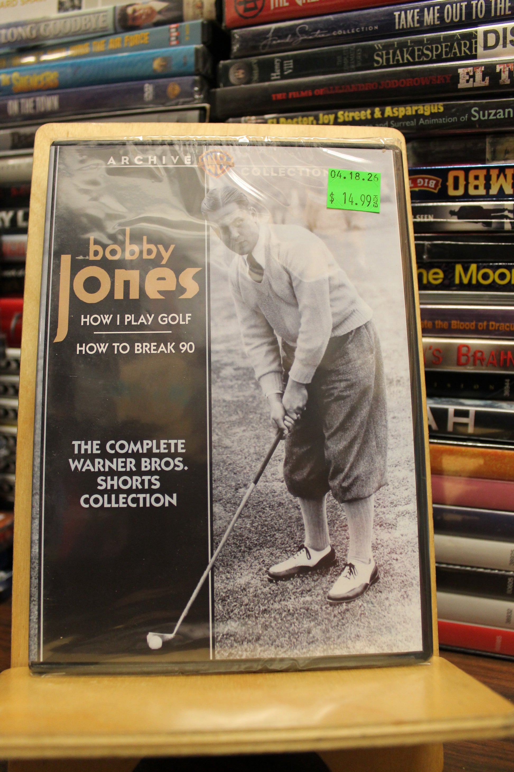 Bobby Jones: How I Play Golf / How to Break 90 DVD