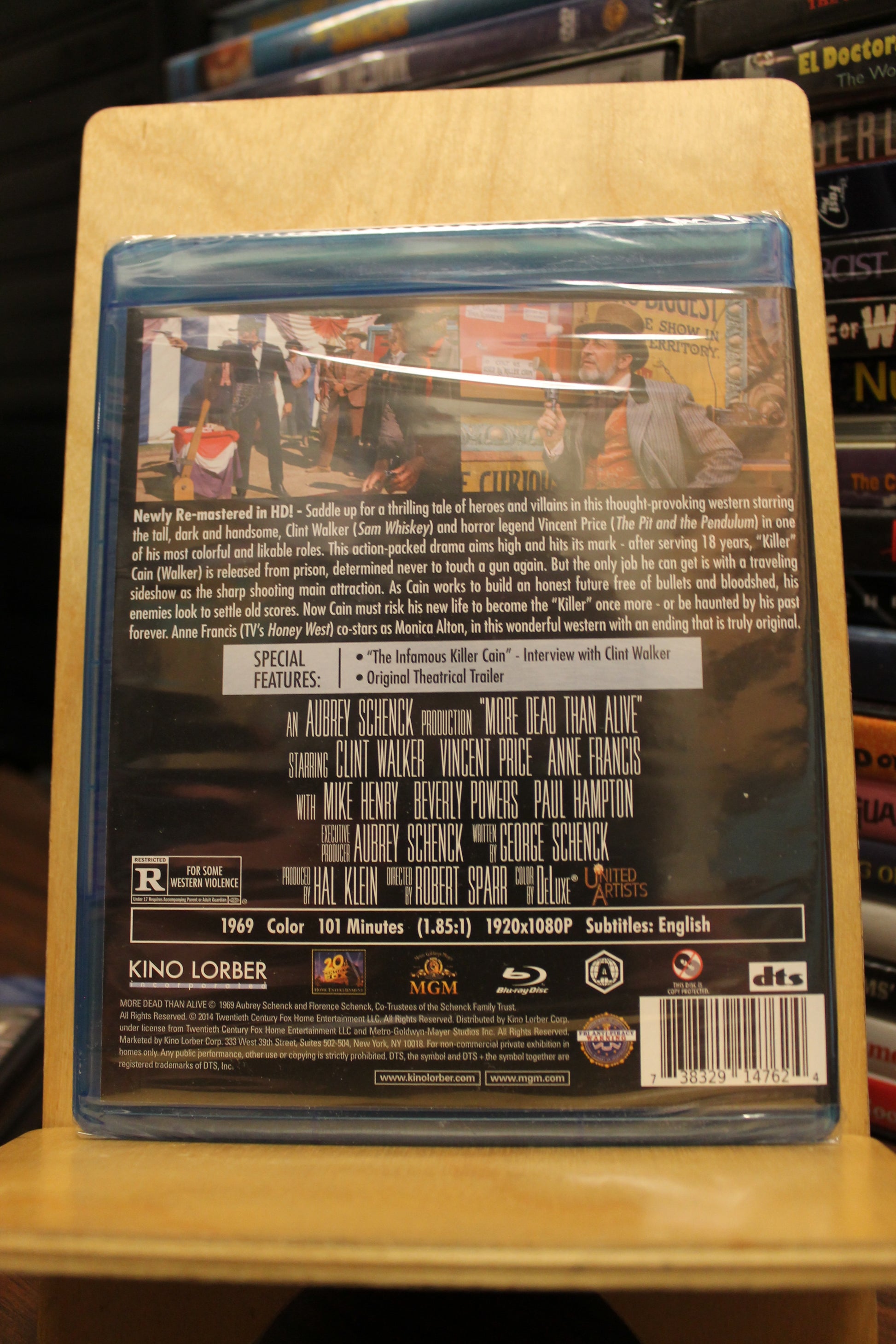 More Dead than Alive Blu-ray