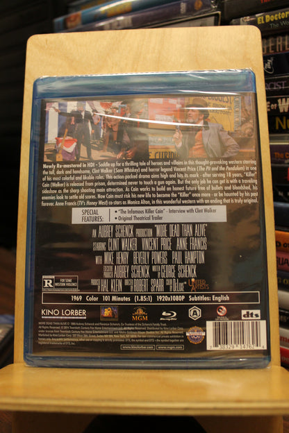 More Dead than Alive Blu-ray