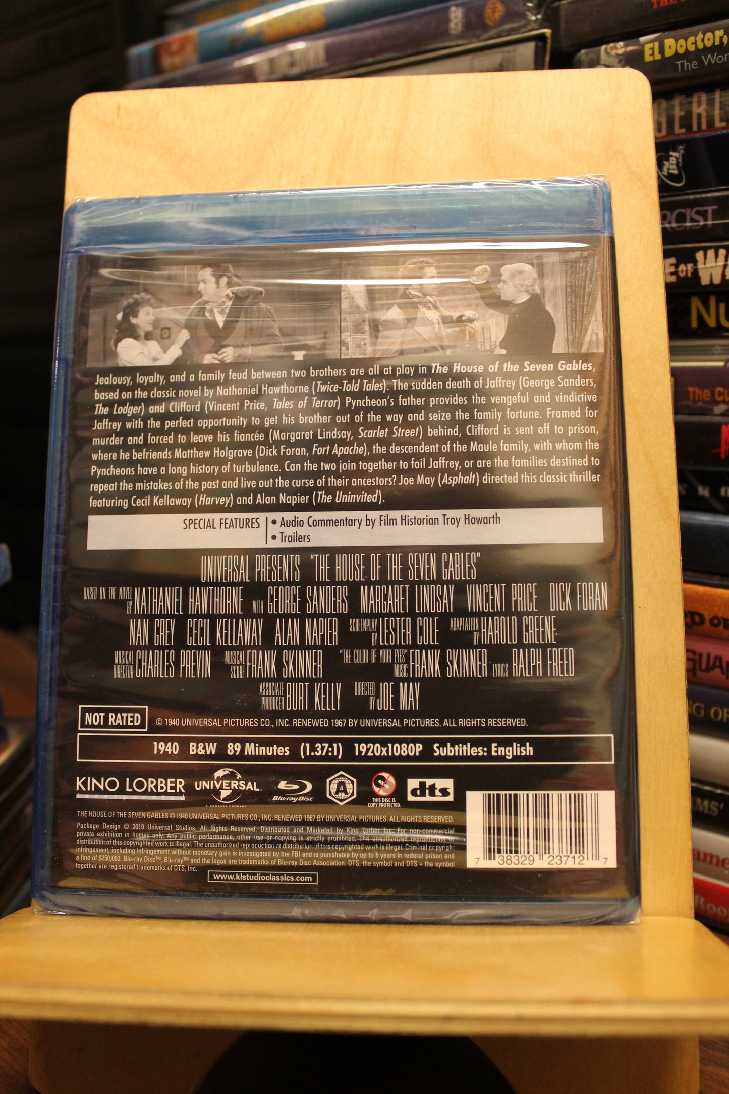 The House of the Seven Gables Blu-ray